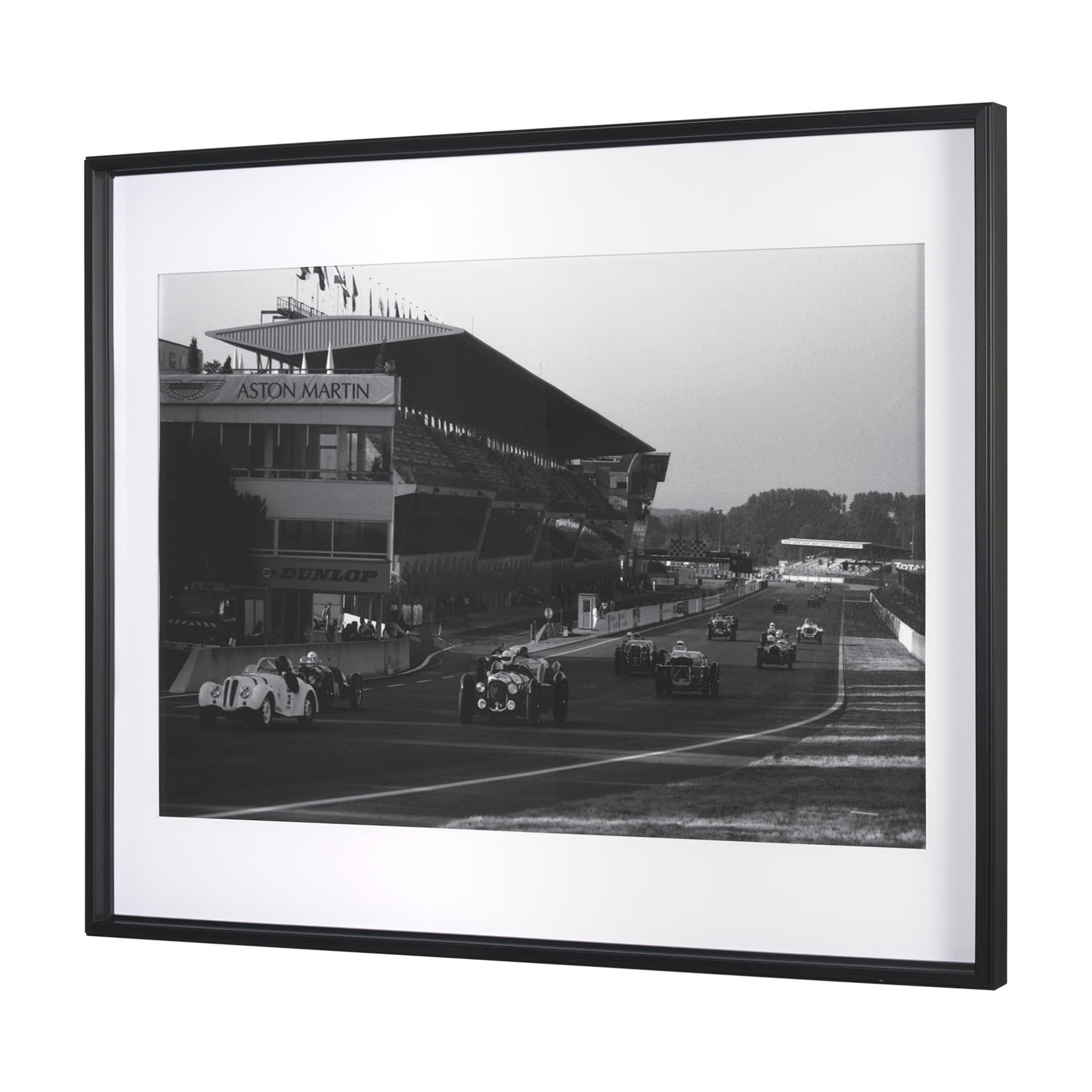 The Approach by Ben Wood a Hand Embellished Framed Photo Art Print Matted under Glass — product photograph