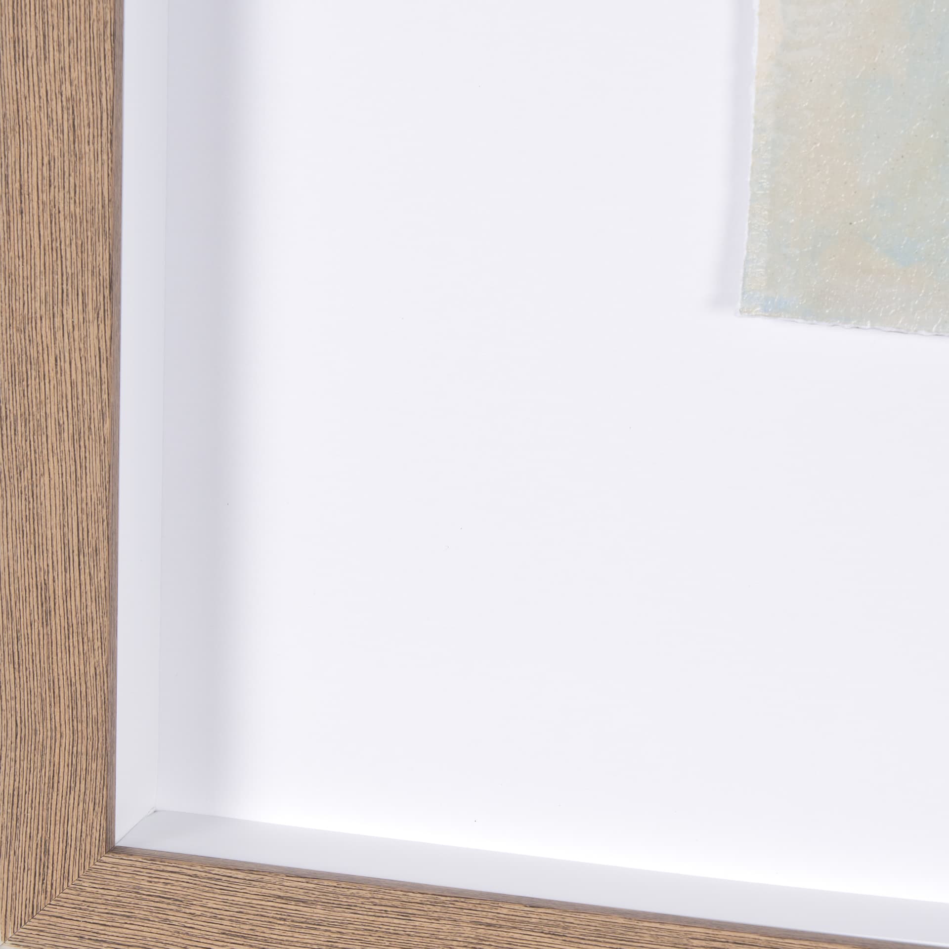 Darkness Leads to Light II by IrHavuka Hand Embellished Textured Framed Art Print Matted under Glass — product photograph