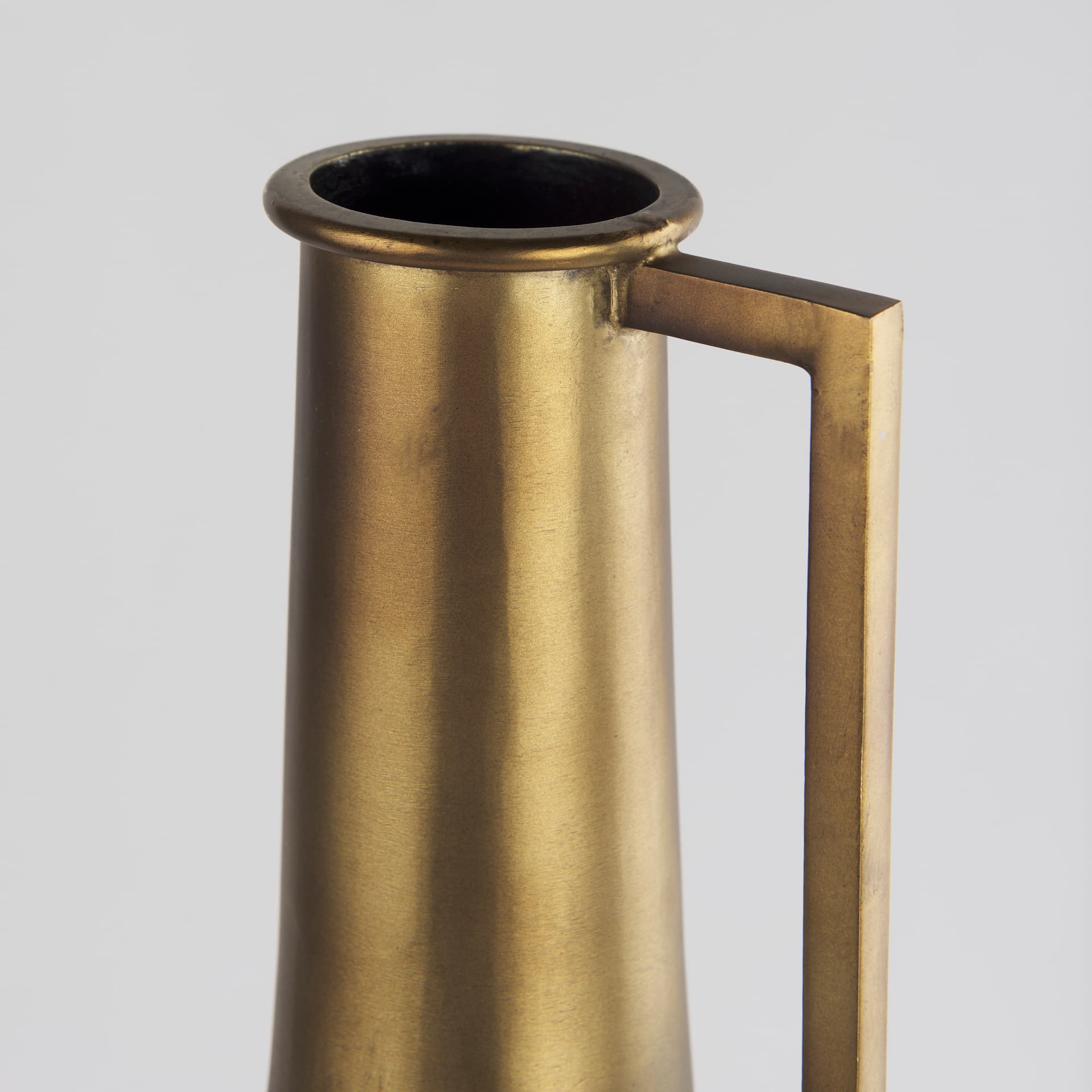 Aubrey Large 24.0H Gold Iron Jug Vase — product photograph