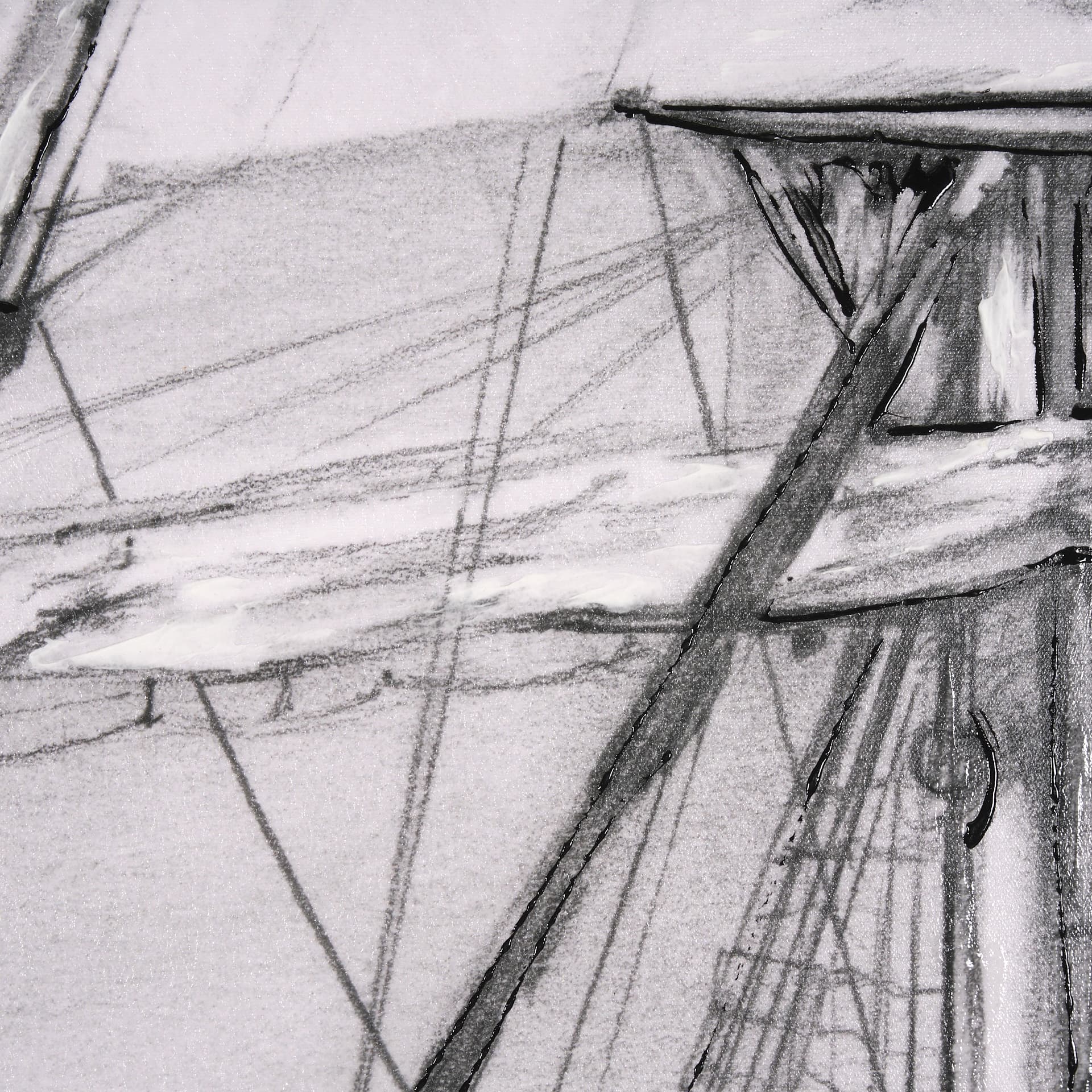 Tall Ship II by Mercana Studio a Hand Embellished Textured Framed Canvas — product photograph