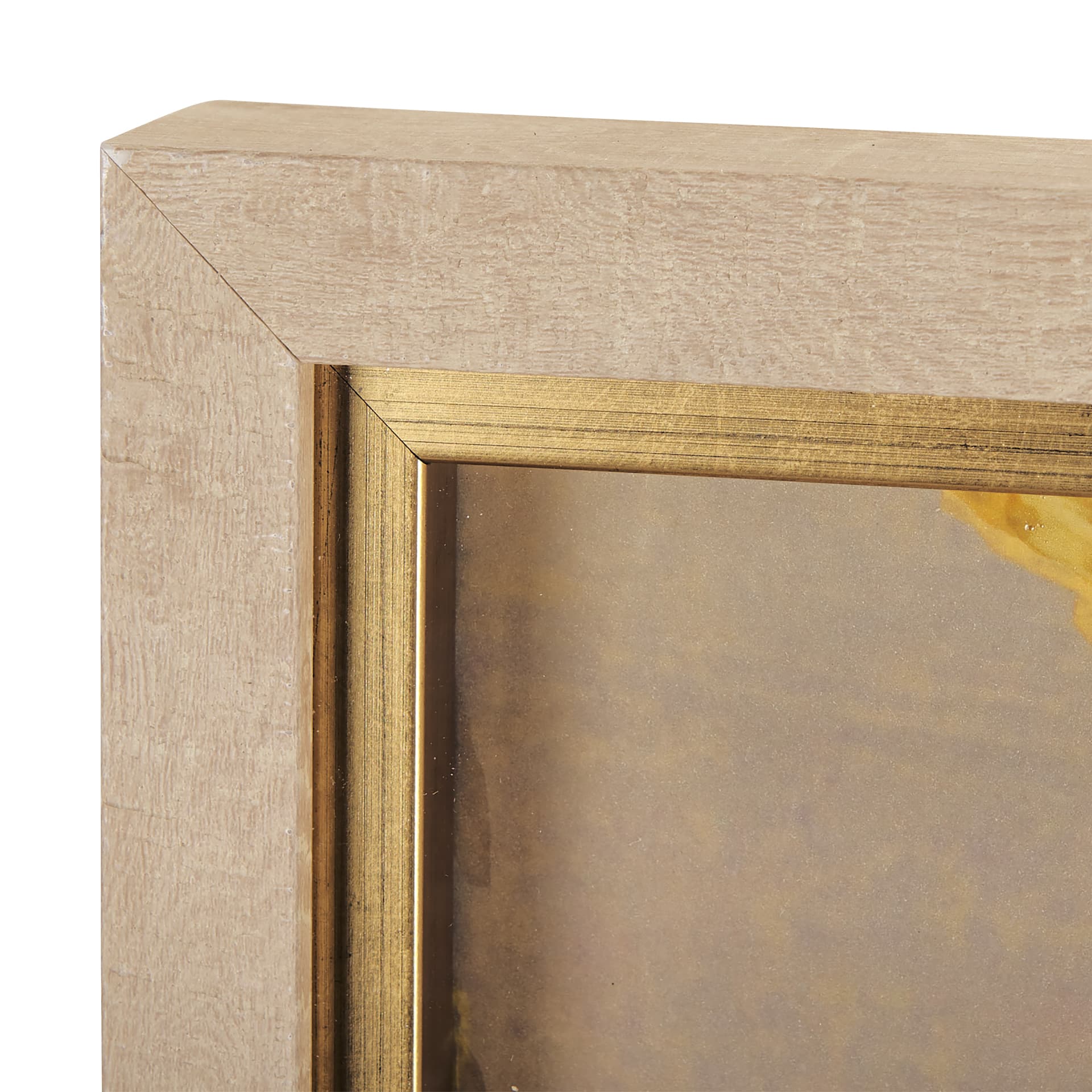 Pop Birds - Flight by Mercana Studio Hand Embellished Textured Framed Art Print Matted under Glass — product photograph