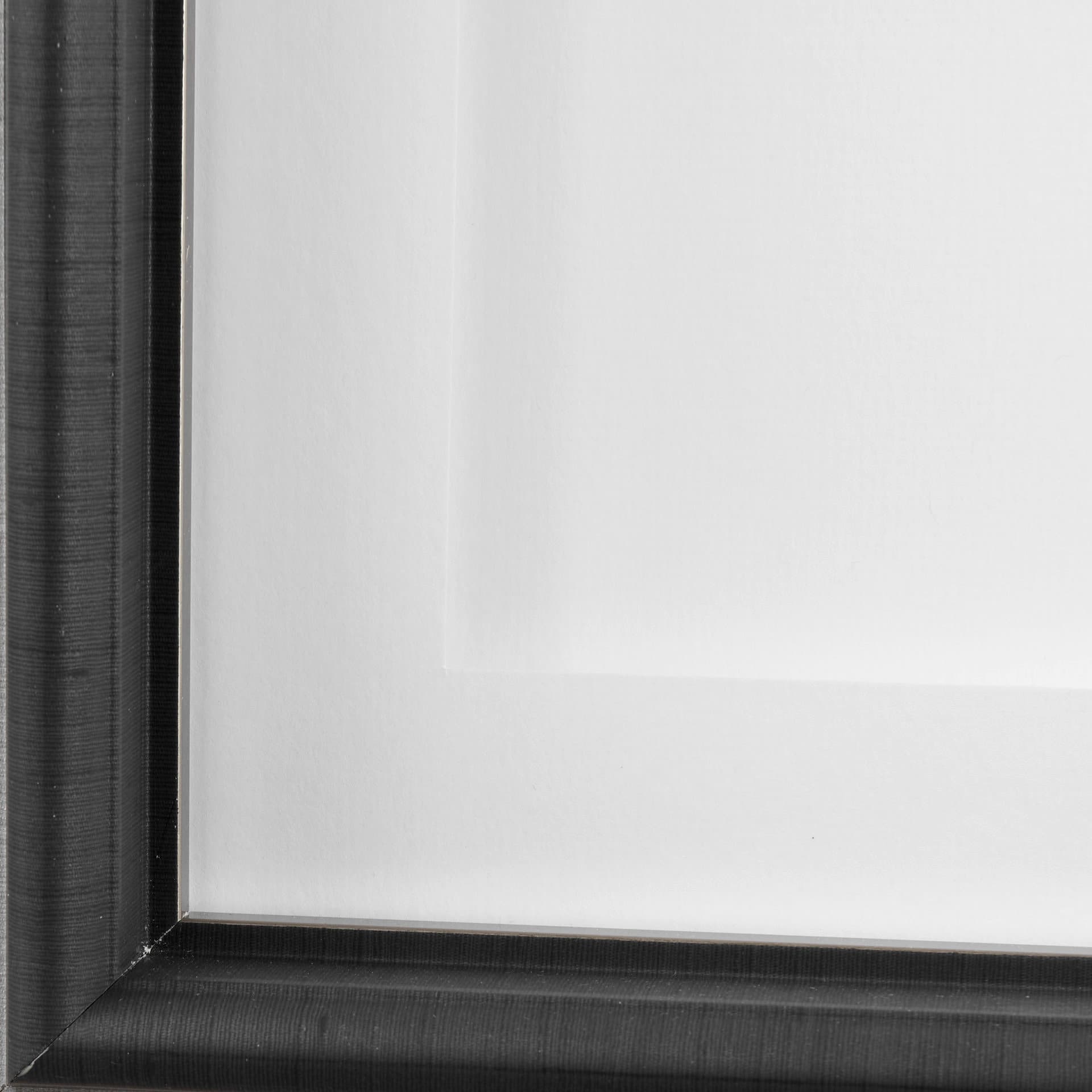 Hanging by Rebecca Cozart a Hand Embellished Textured Framed Art Print Matted under Glass — product photograph