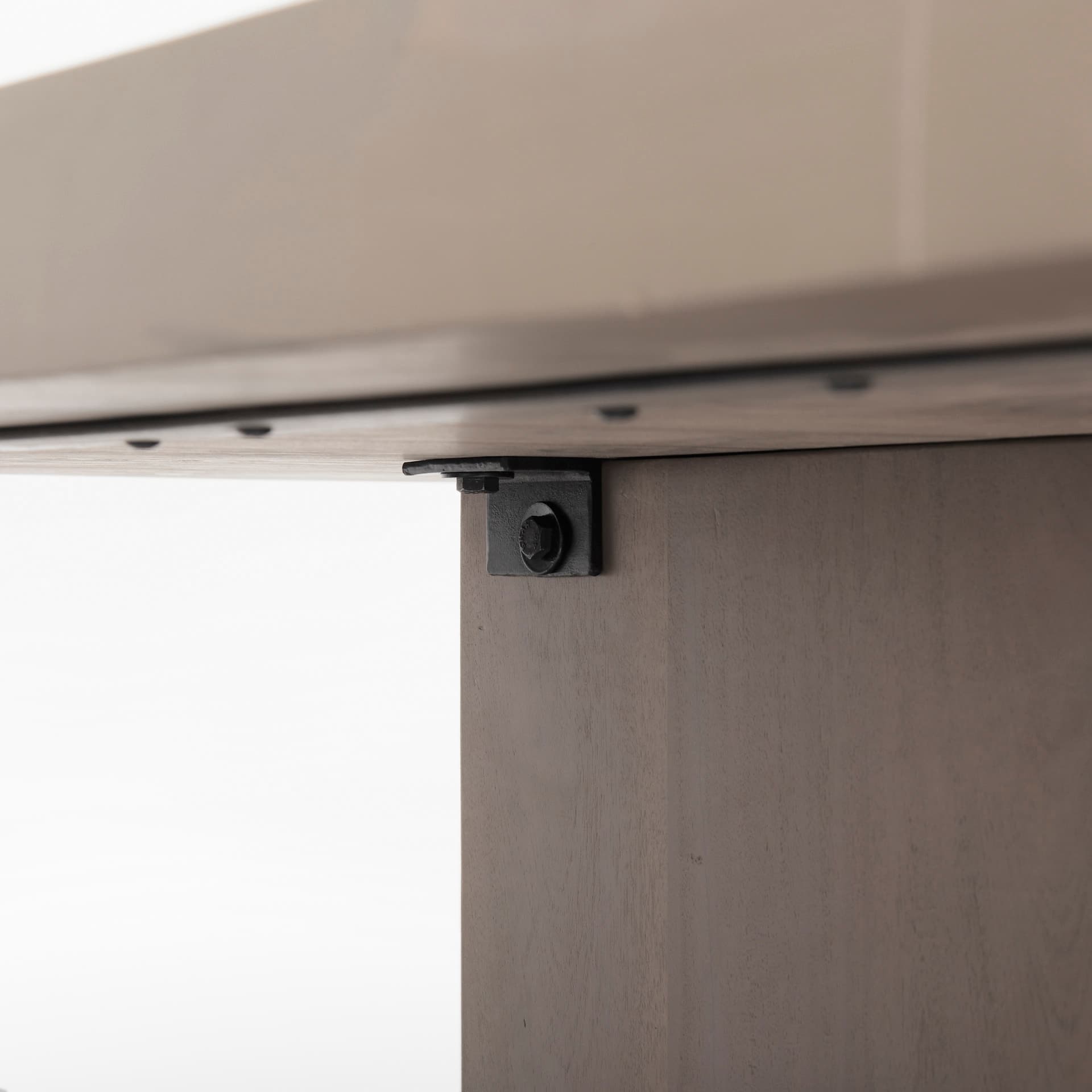 Konstantin 94"L x 40"W Rectangular Dining Table | Modern | Med Brown Wood | Seats 8 — product photograph