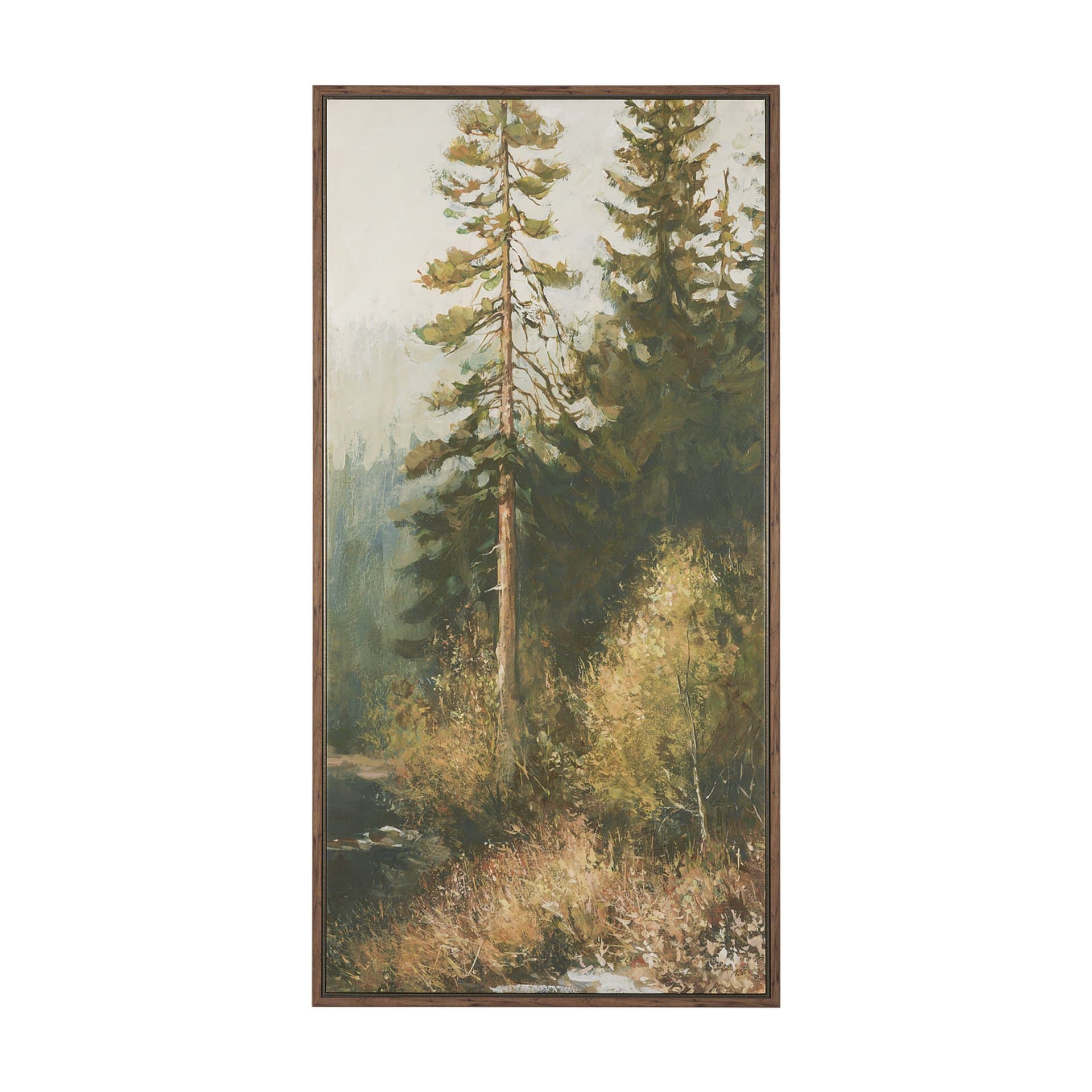 Heart of the Forest III by Mercana Studio Hand-Embellished Textured Framed Canvas Artwork — product photograph