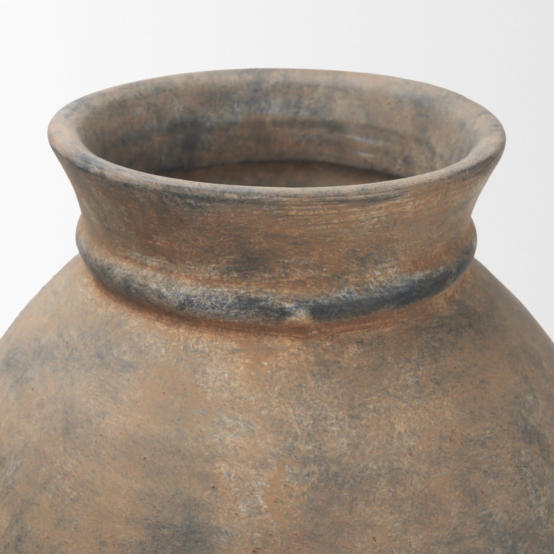 Cotto 17.9H Weathered Tall Terracotta Vase — product photograph