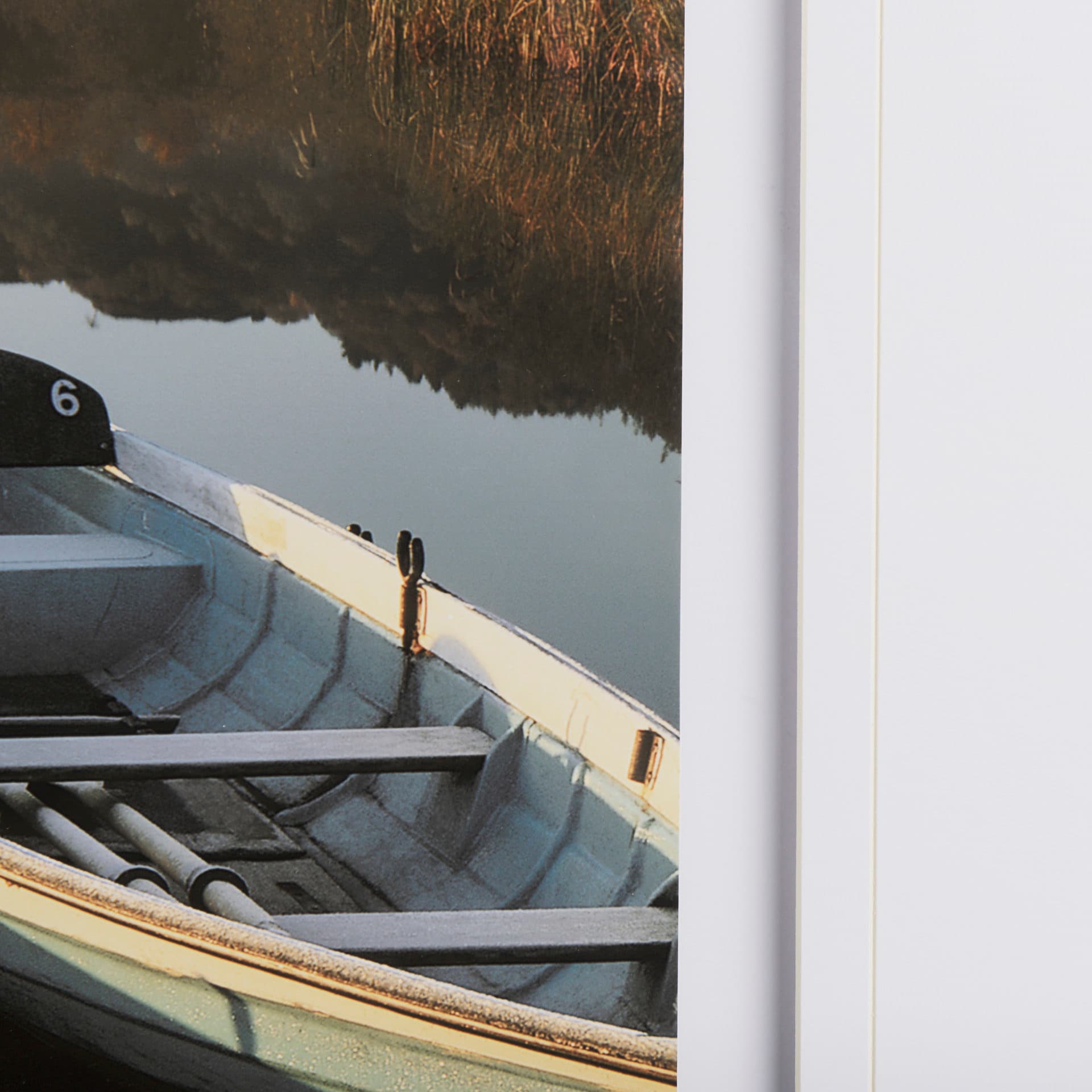 Tranquil Haze - Framed Art Photograph Matted under Glass — product photograph
