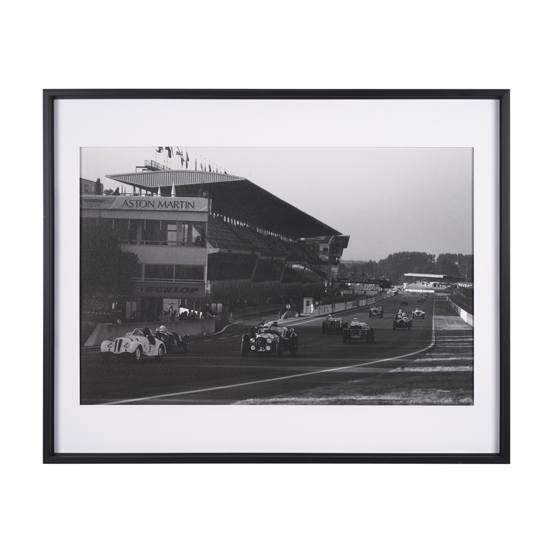 The Approach by Ben Wood a Hand Embellished Framed Photo Art Print Matted under Glass — product photograph