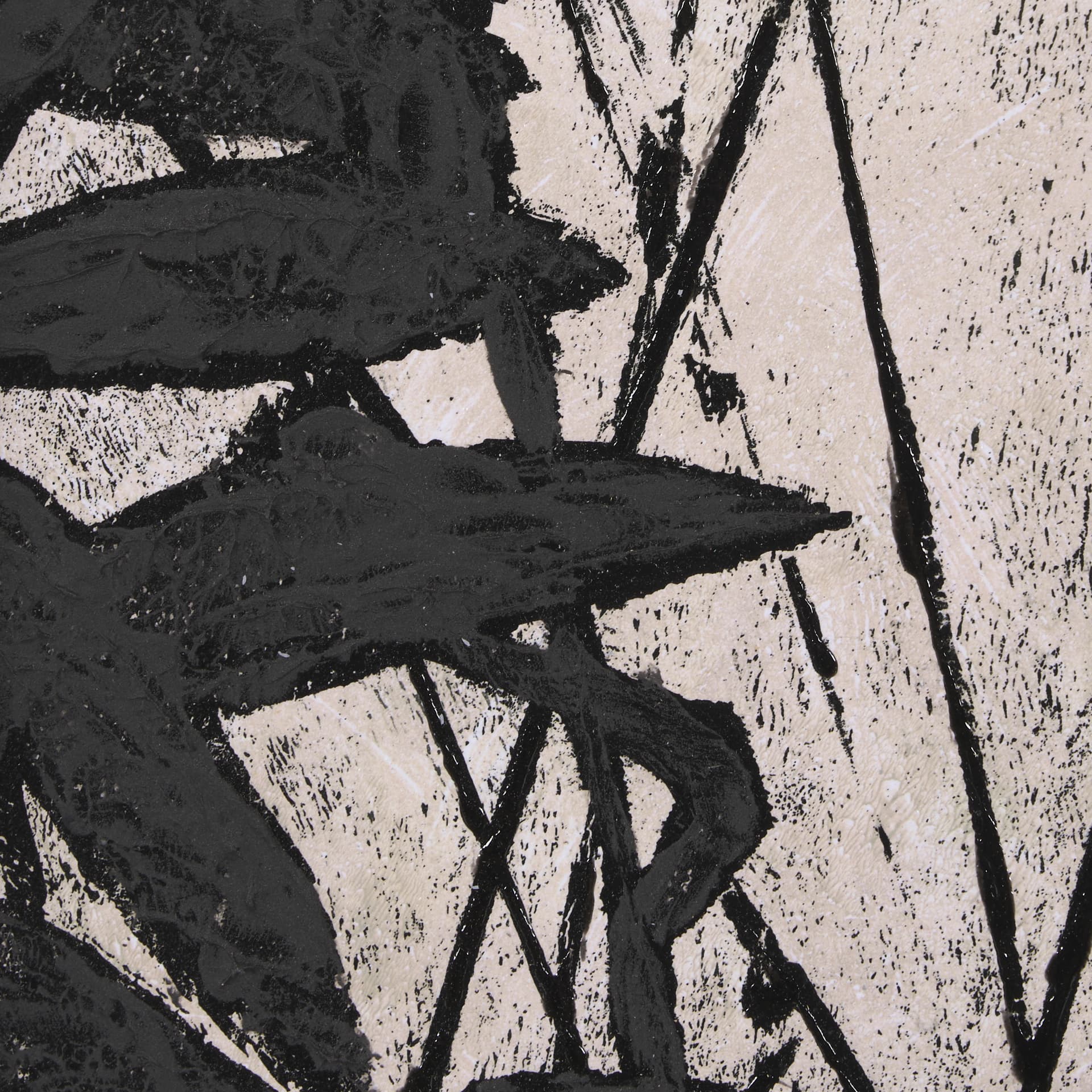 Etched Silouette II by Mercana Studio a Hand Embellished Textured Framed Art Print — product photograph