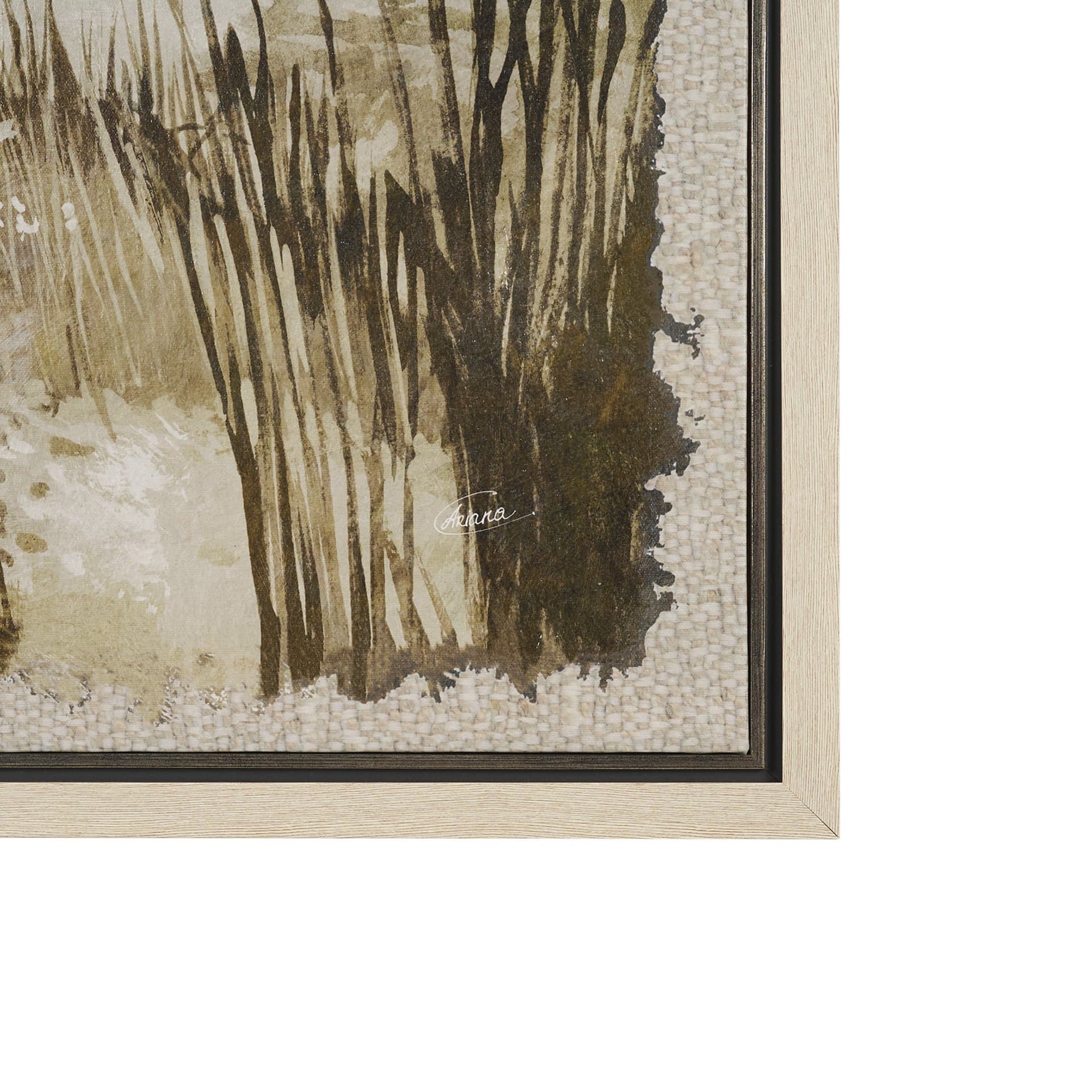 Timeless Vista IV by Mercana Studio Hand-Embellished Textured Framed Canvas Artwork — product photograph