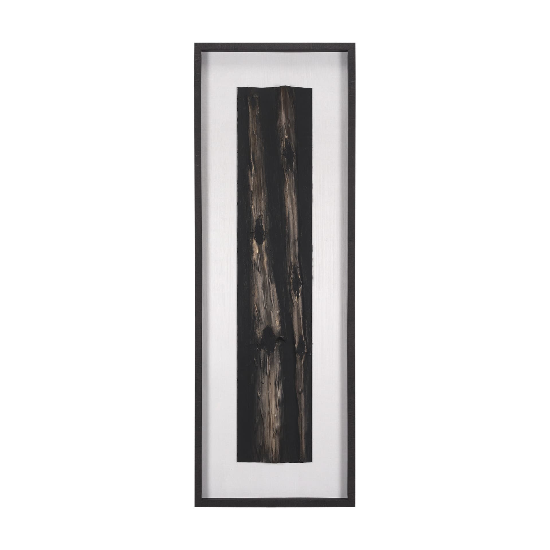 Bamboo Relief II by Studio M a handmade Original Framed Artwork under Glass — product photograph