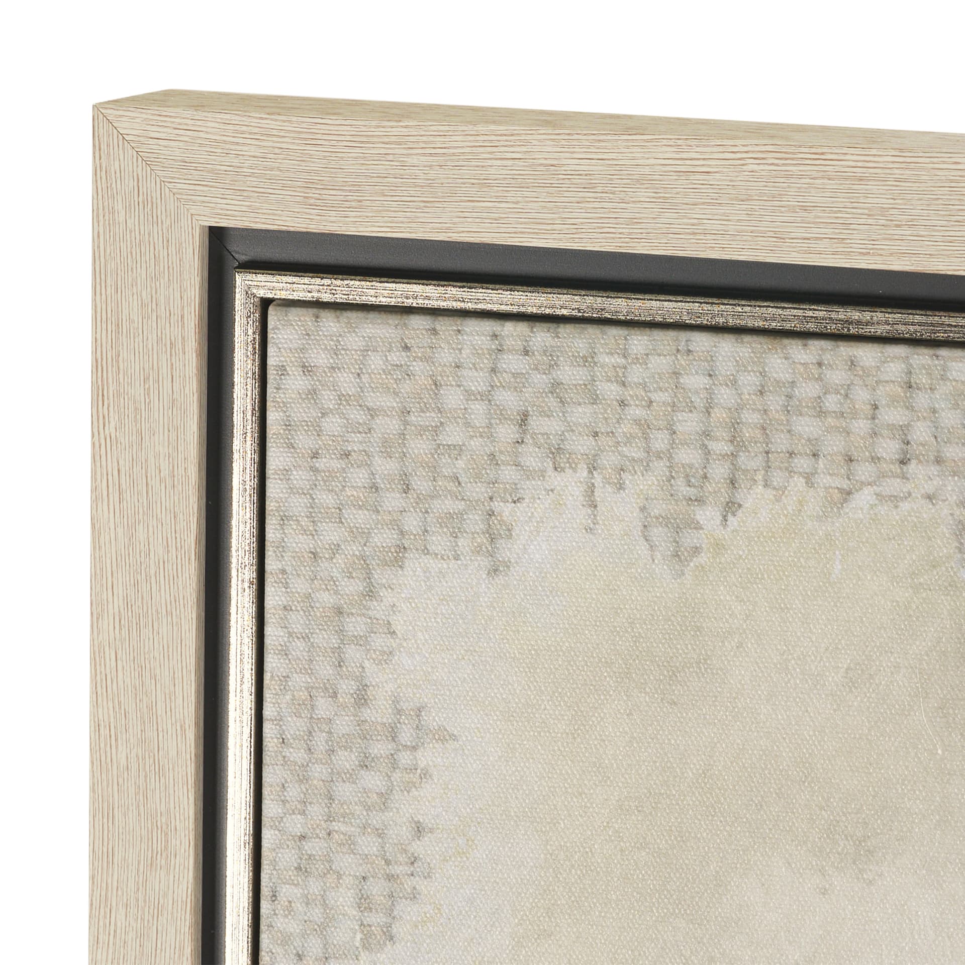 Timeless Vista III by Mercana Studio Hand-Embellished Textured Framed Canvas Artwork — product photograph