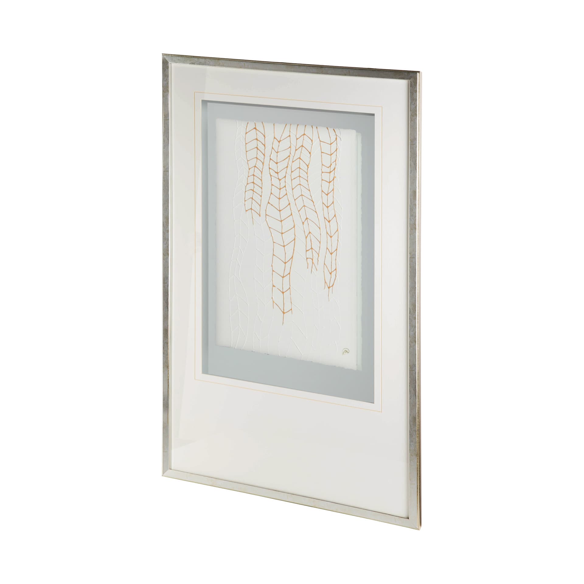 Vin II by Studio M a handmade Original Framed Artwork under Glass — product photograph
