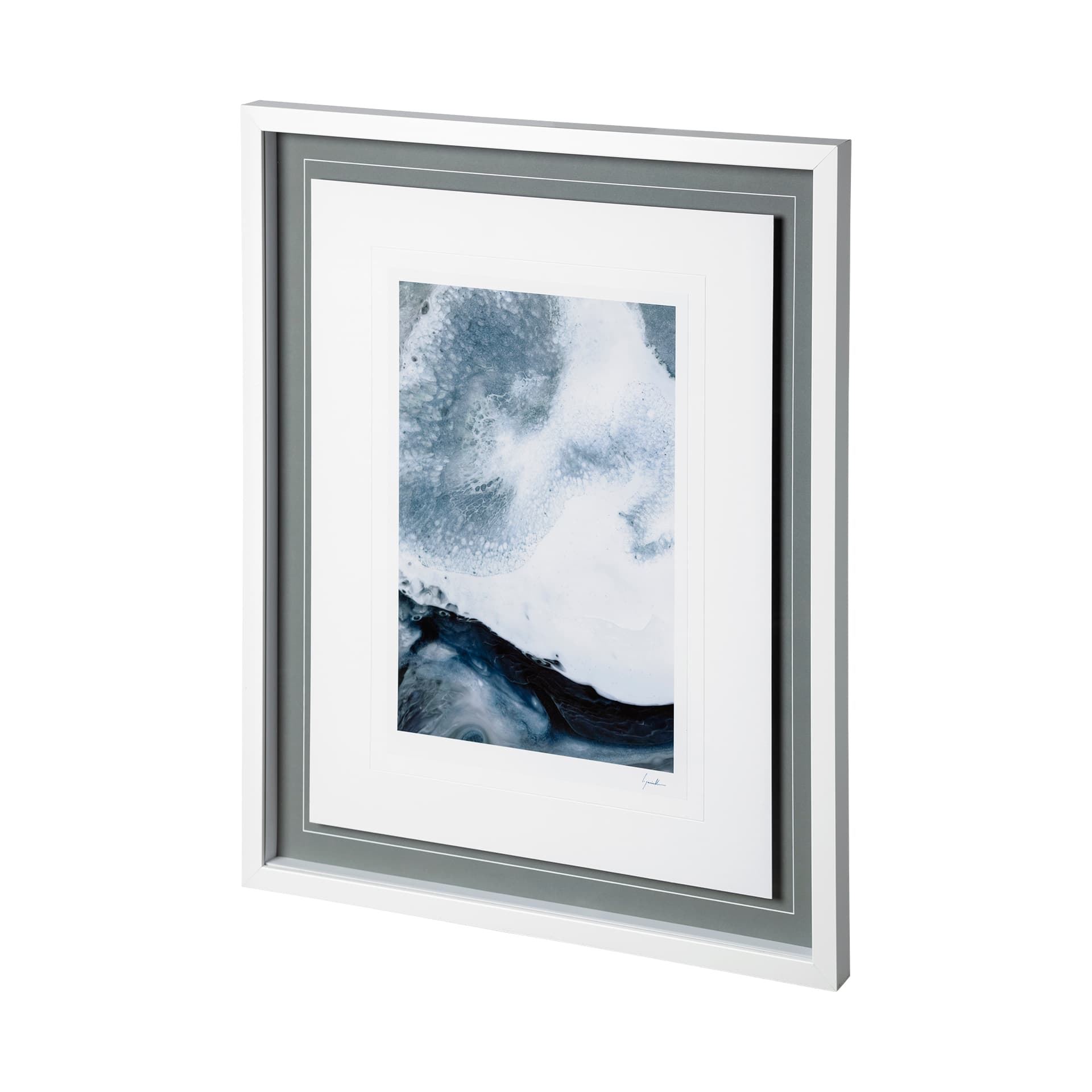 Are One I by Mercana Studio a Framed Art Print Matted under Glass — product photograph
