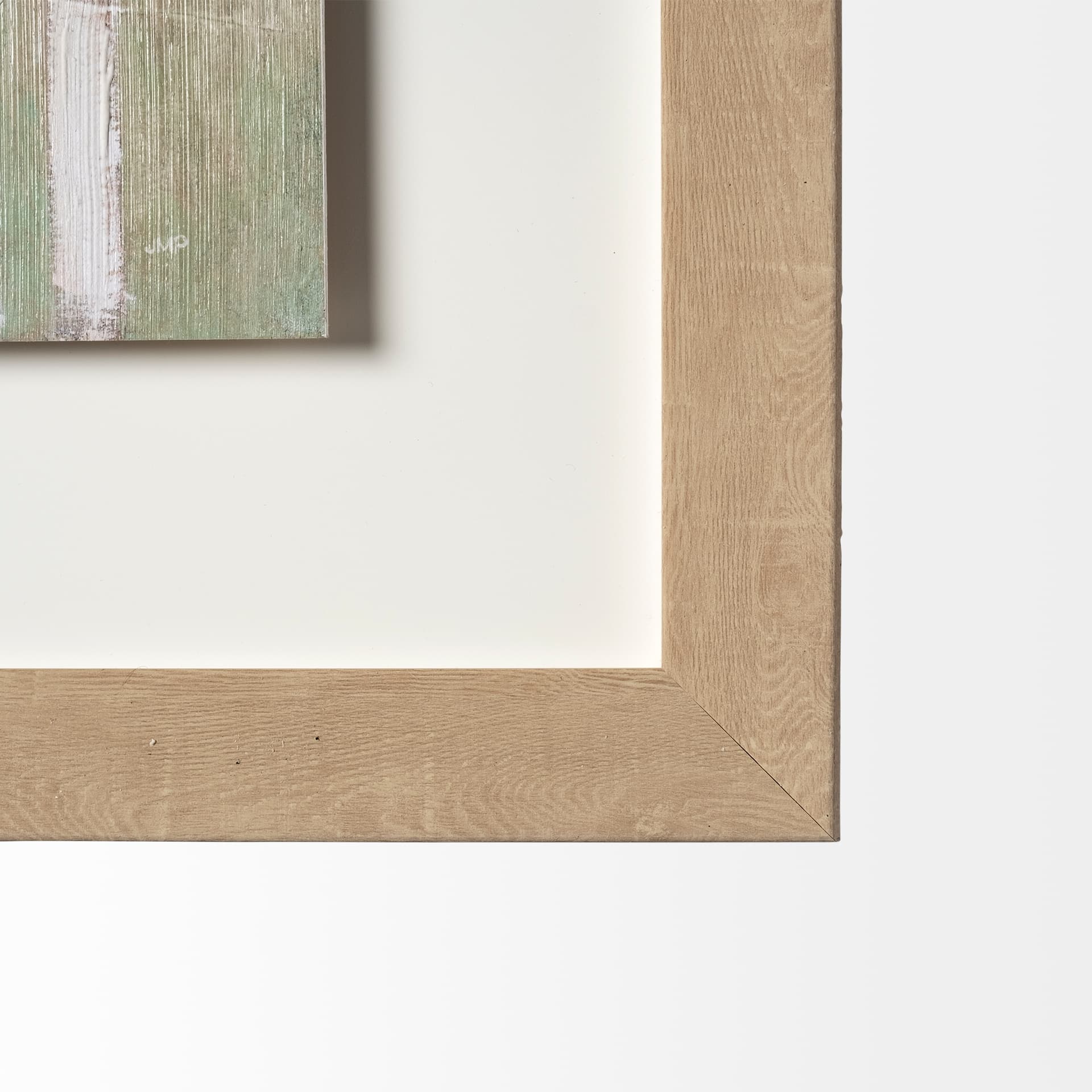Spring Fling II Cool by Mercana Studio a Hand Embellished Textured Framed Art Print — product photograph