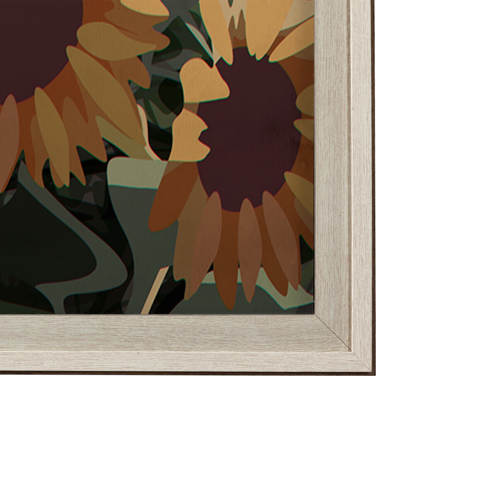 Kansas Go USA (XL) by Mercana Studio a Hand Embellished Decograph Framed Art Print under Glass — product photograph