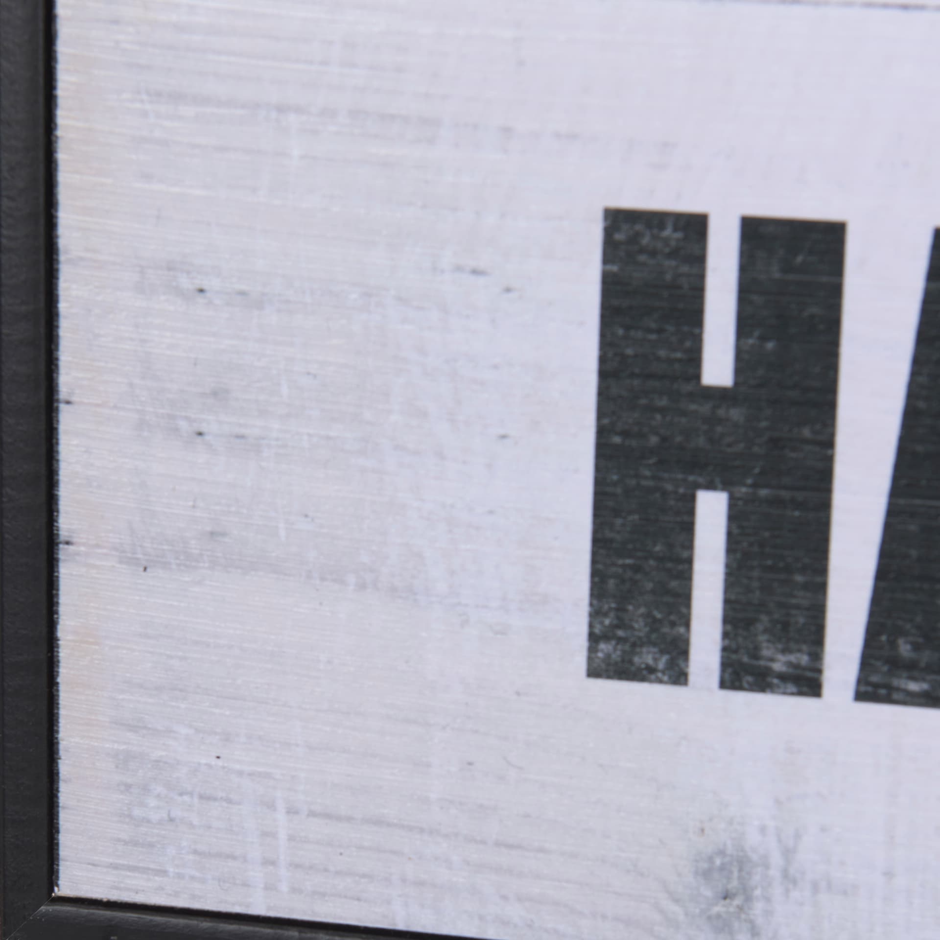 Batten Down The Hatches by Mercana Studio a Hand Embellished Textured Framed Art Print — product photograph