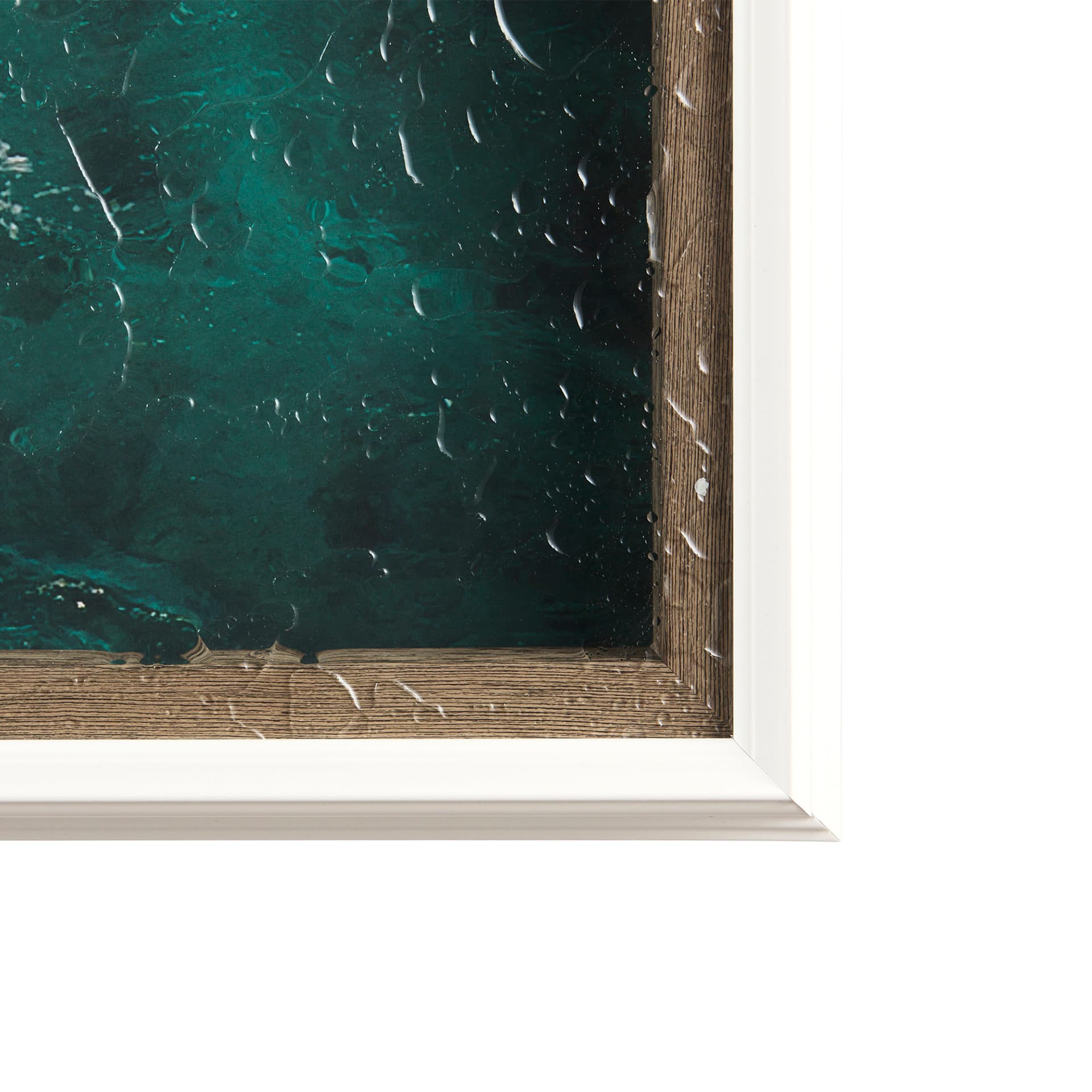 Hobie Sailing by Mercana Studio a Hand Embellished Textured Framed Photo Art Print Matted under Glas — product photograph