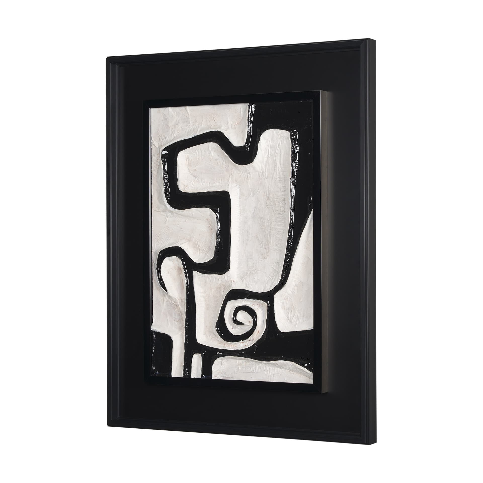 Spiraling by Studio M a handmade Original Framed Artwork under Glass — product photograph