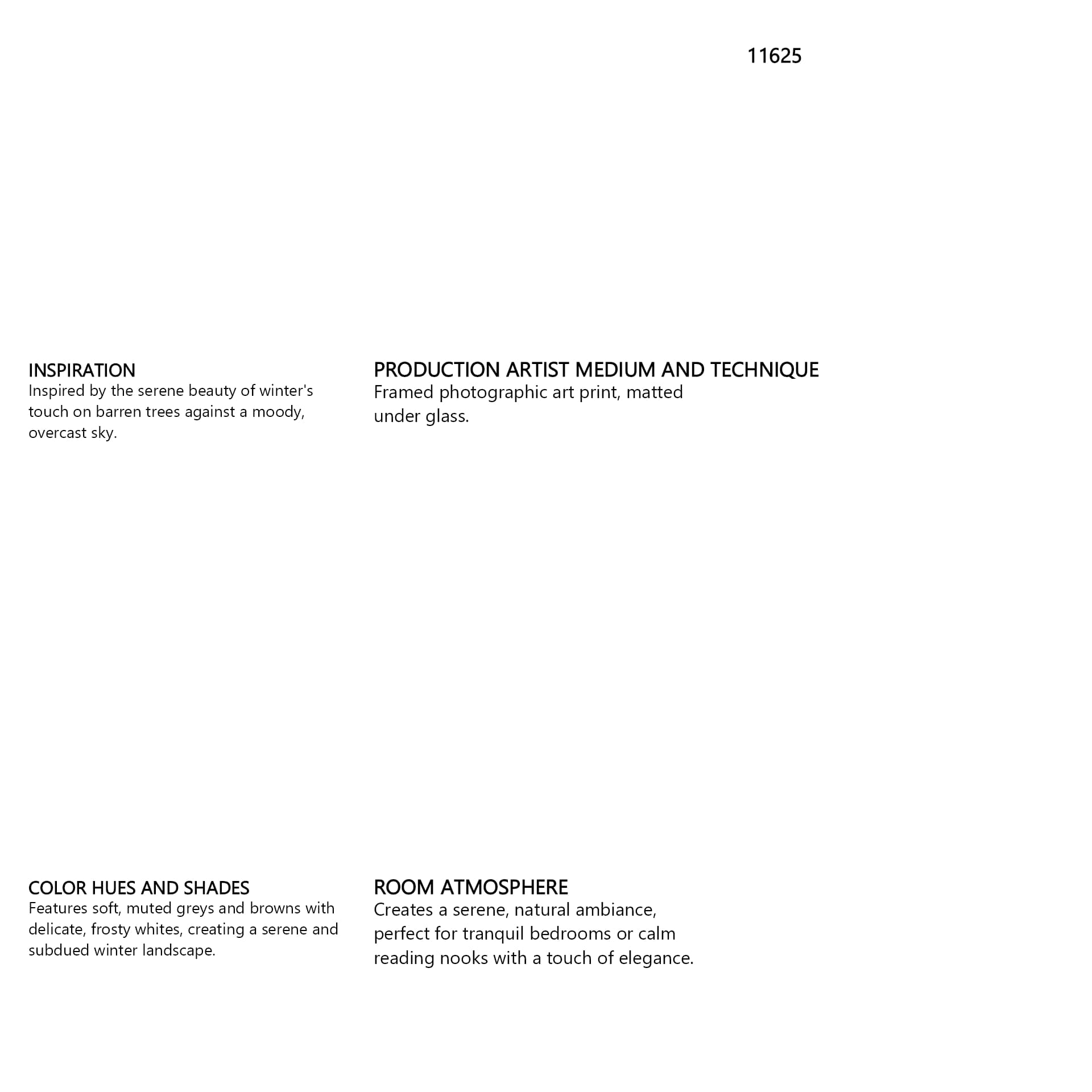 Silver Forest III by Frank, Assaf a Framed Photo Art Print Matted under Glass — in a styled room