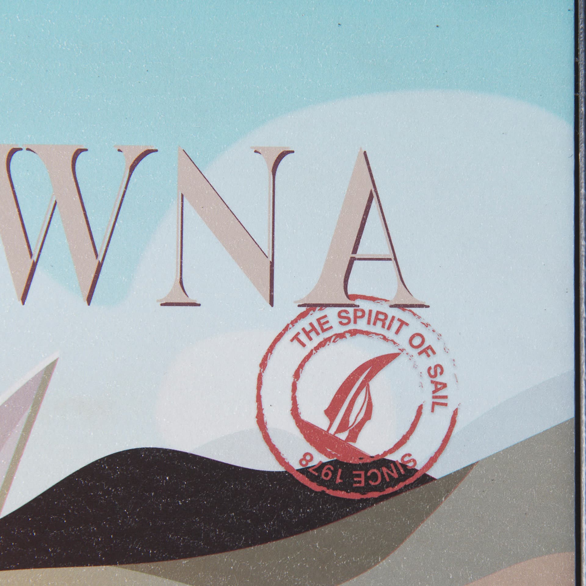 Kelowna Go Canada (SM) by Mercana Studio a Hand Embellished Framed Art Decograph Print — product photograph