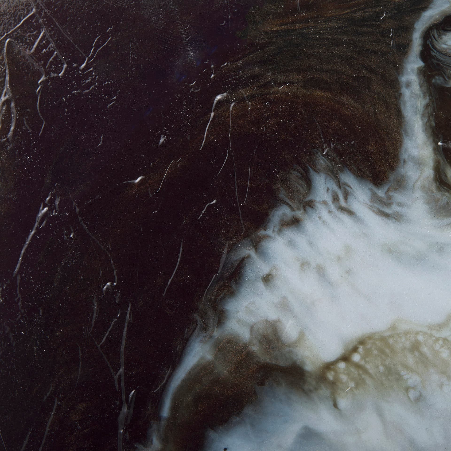 Threshold II by Mercana Studio a Hand Embellished Textured Framed Art Print — product photograph