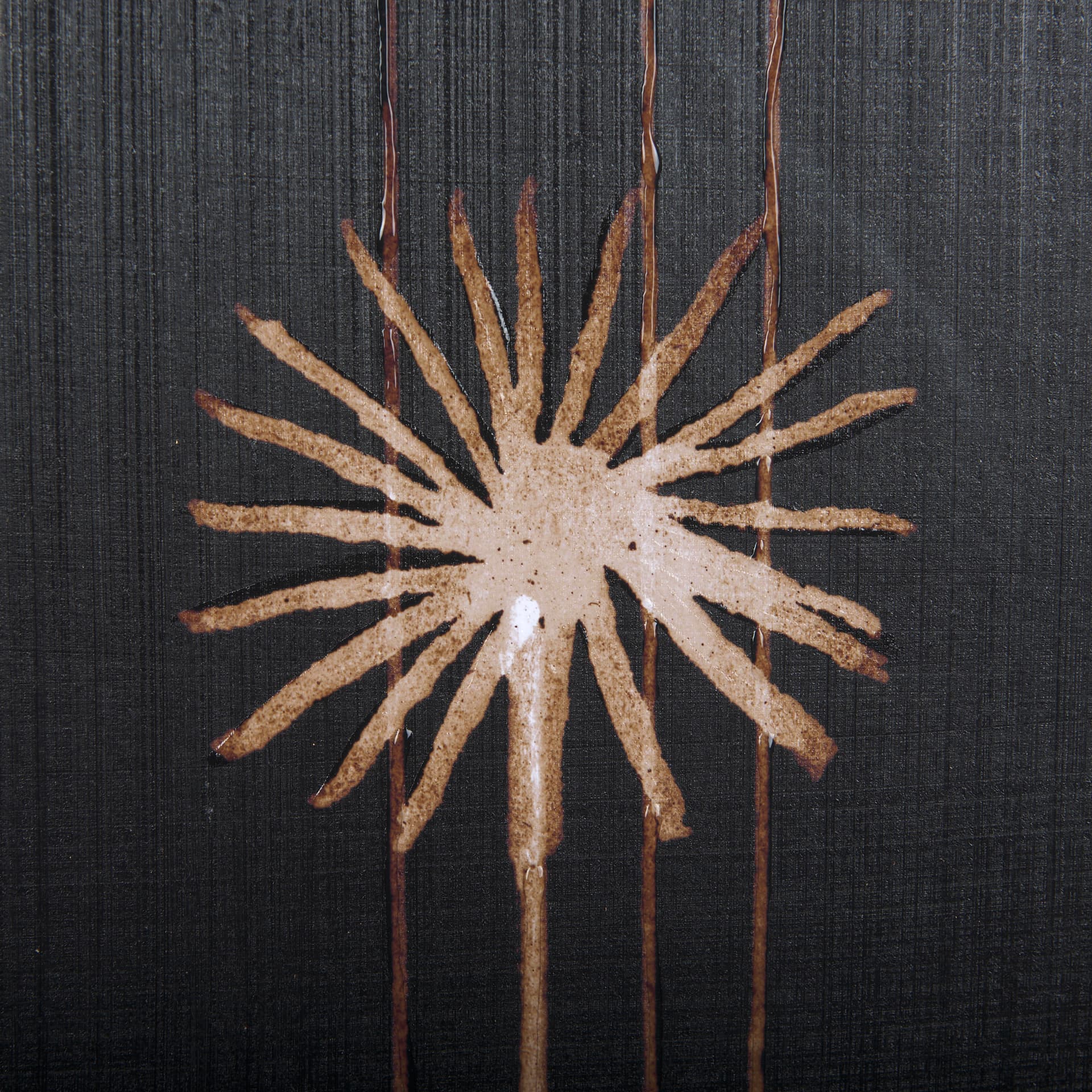 Spark I by Mercana Studio a Hand Embellished Textured Framed Art Print Matted under Glass — product photograph