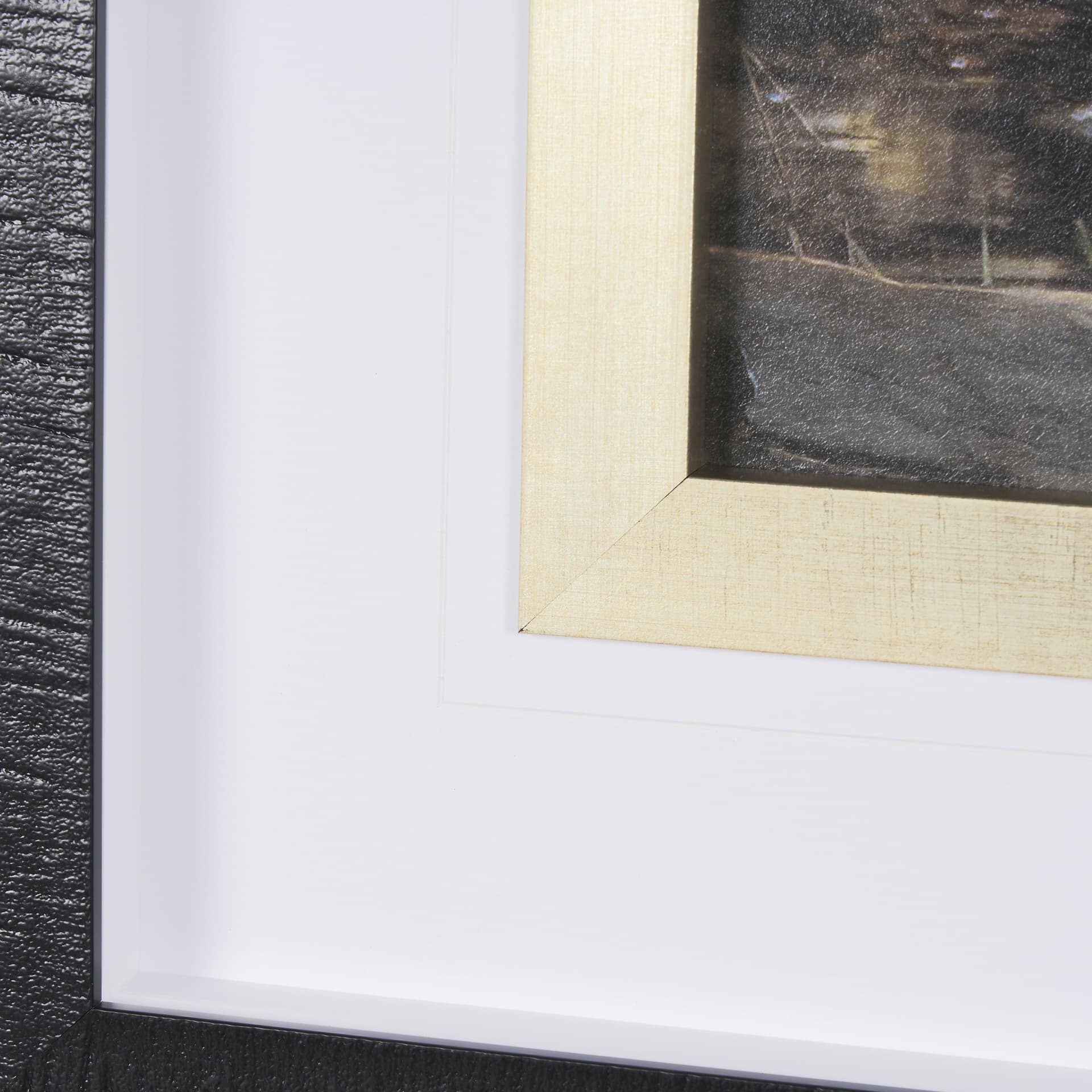 Mom and Cub by Chad Mackay a Hand Embellished Textured Framed Photo Art Print Matted under Glass — product photograph