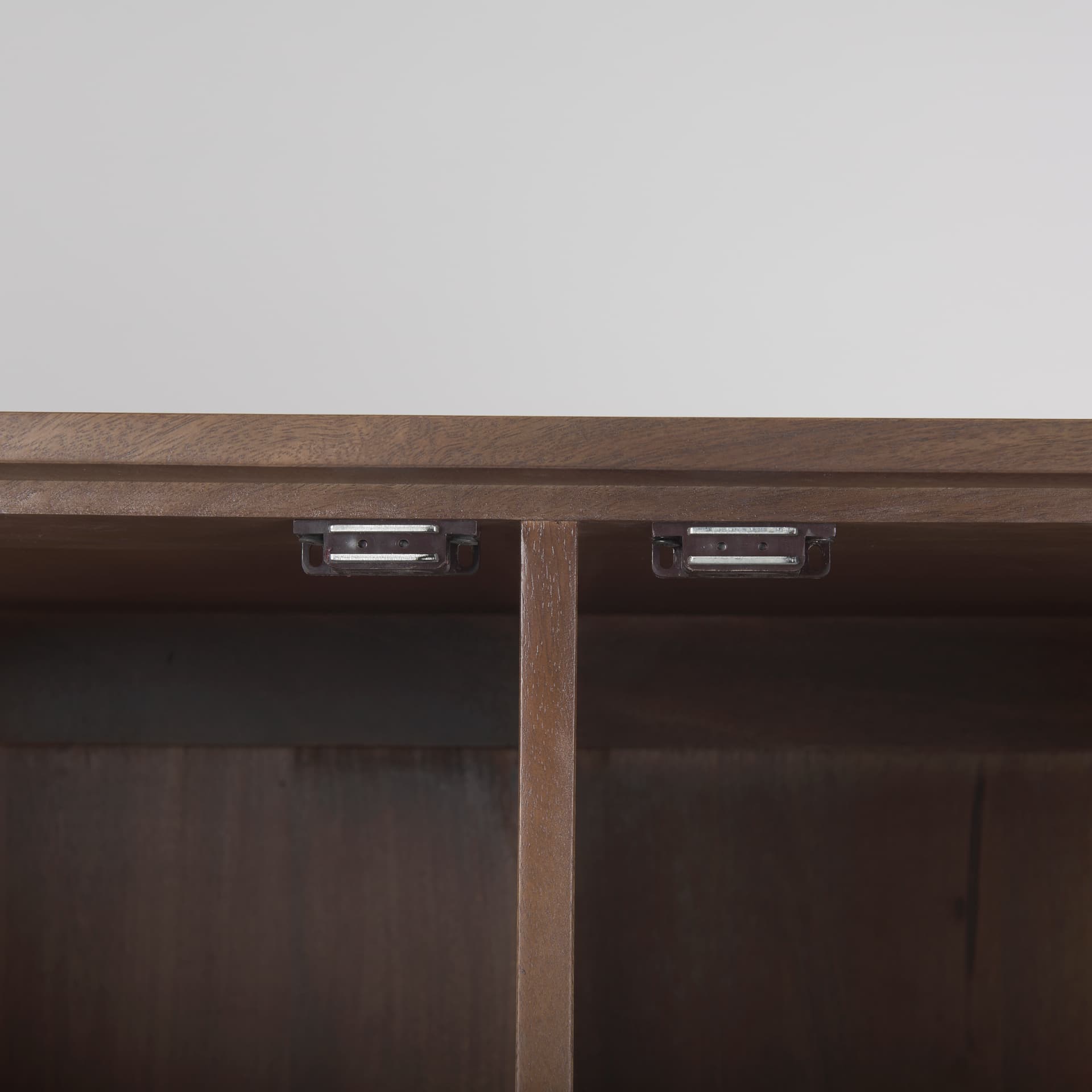 Astrid 36.0L x 17.0W x 70.0H Medium Brown Solid Wood Armoire — product photograph