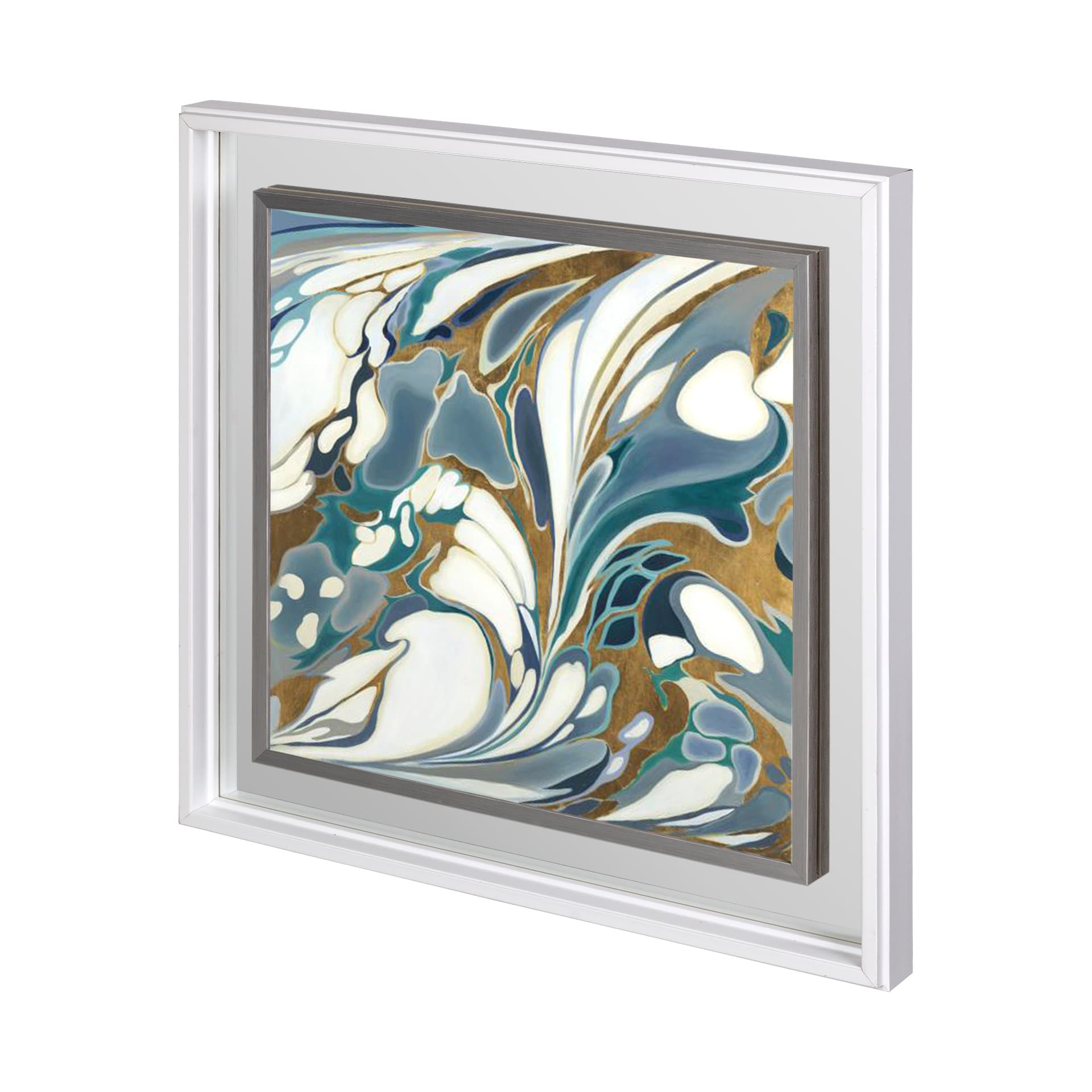 Metamorphosis II by Liz Jardine a Hand Embellished Textured Framed Art Print — product photograph