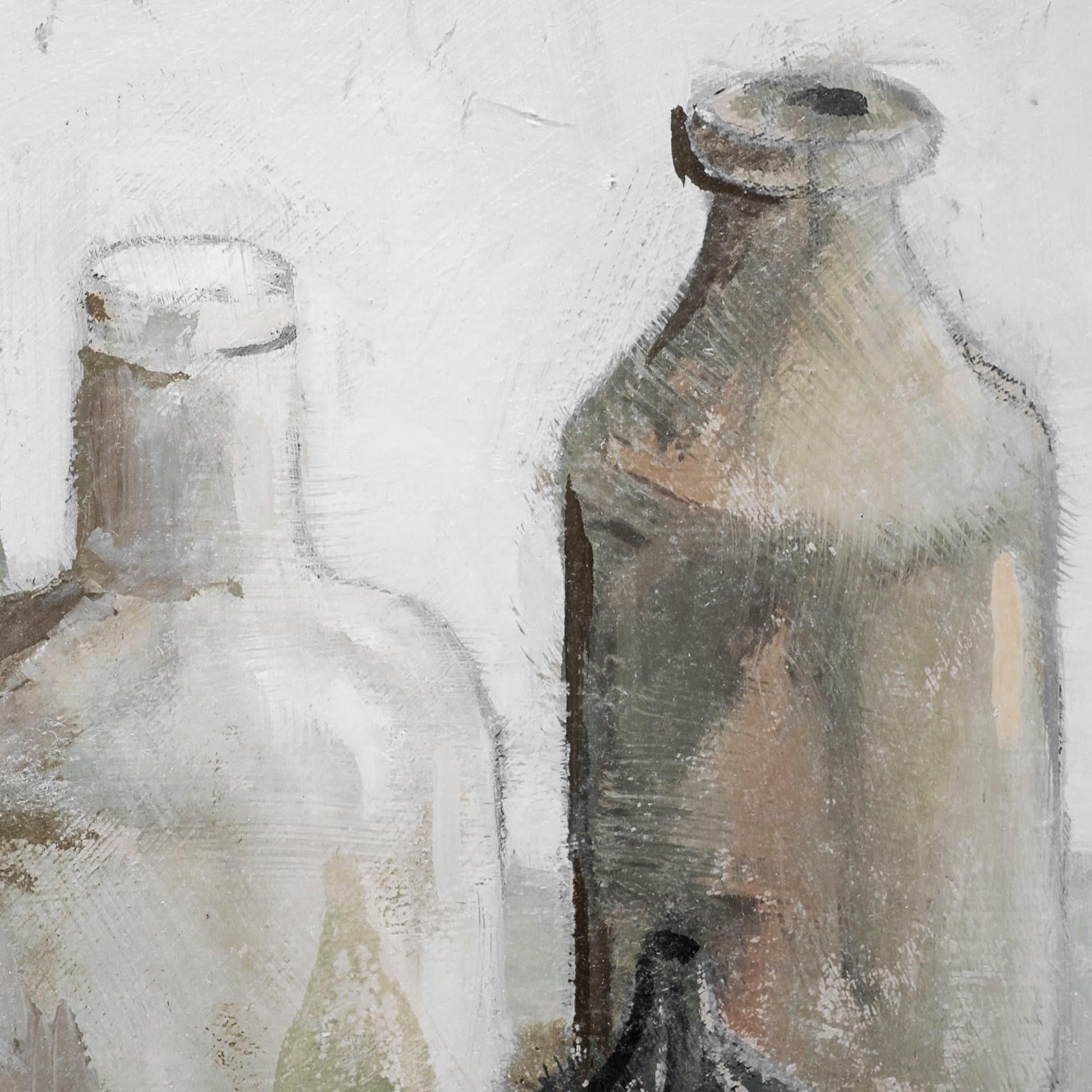 A Collection of Jars by Steven Johnson Hand Embellished Textured Framed Art Photo Matted under Glass — product photograph