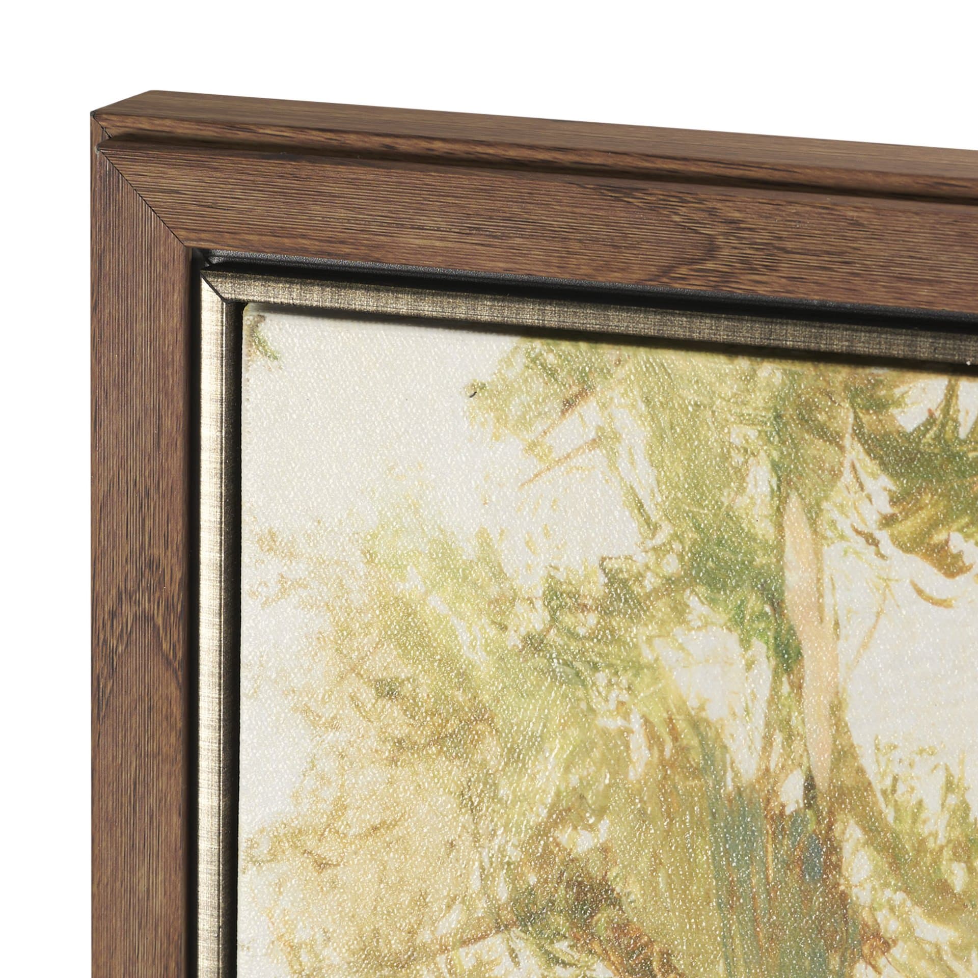 Heart of the Forest II by Mercana Studio Hand-Embellished Textured Framed Canvas Artwork — product photograph