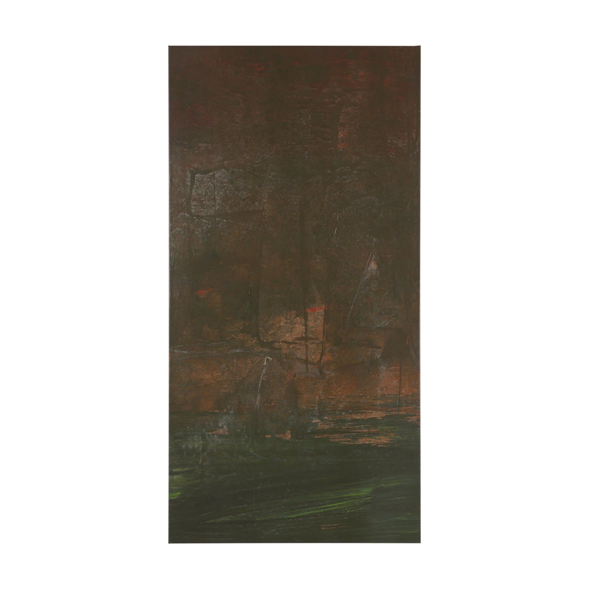 Resolute II by Mercana Studio Hand-Embellished Textured Canvas — product photograph