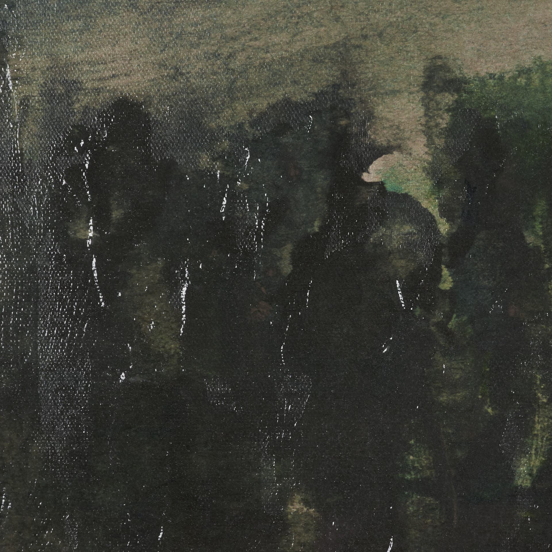 Dusk by Mercana Studio Hand-Embellished Textured Framed Canvas Artwork — product photograph