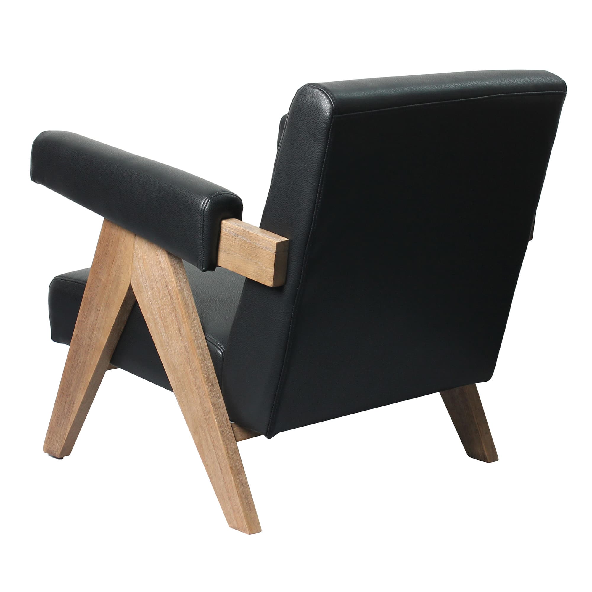 Pierre Arm Lounge Vegan Leather — product photograph