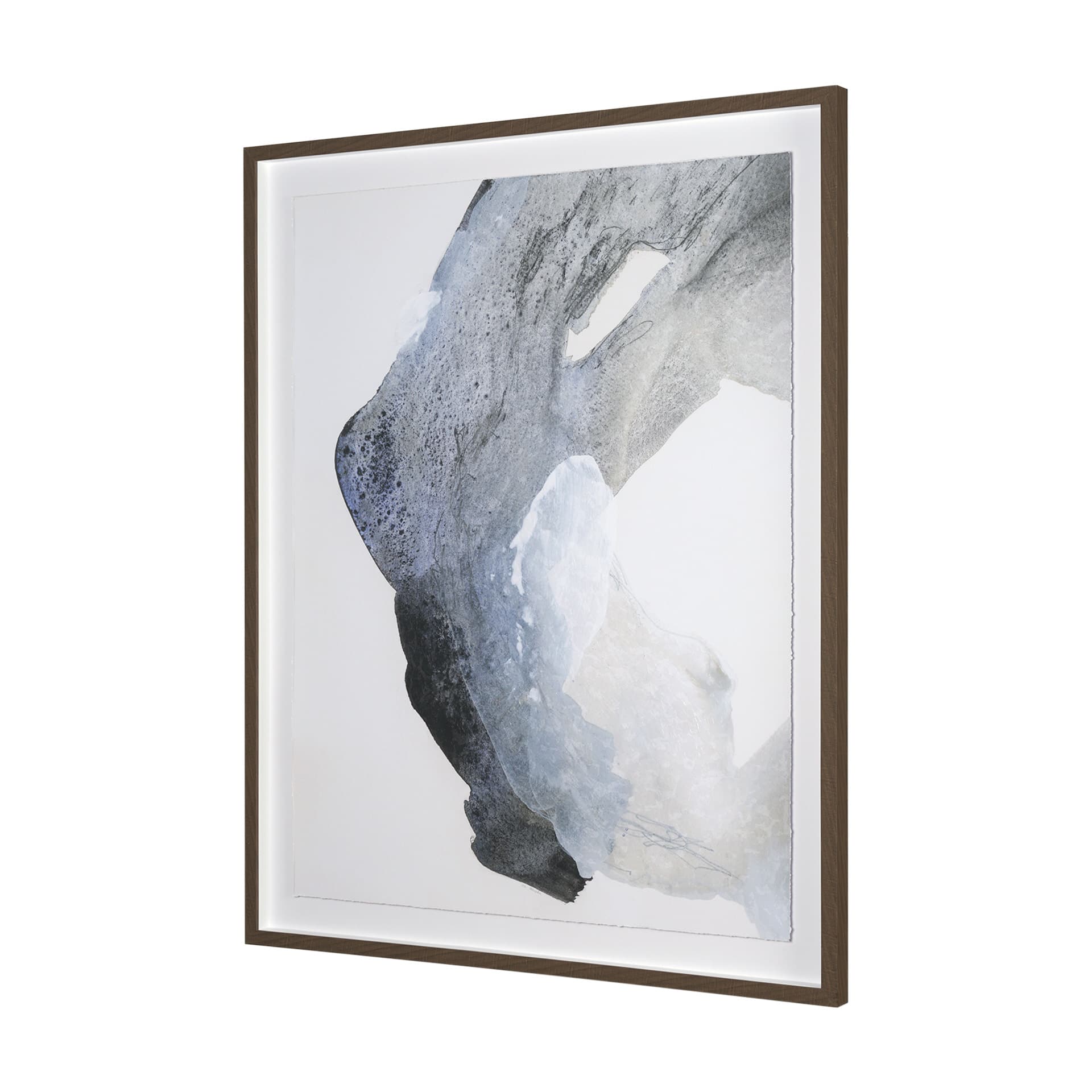 Continuous Journey I by Ira Havuka a Hand Embellished Framed Art Print Matted under Glass — product photograph