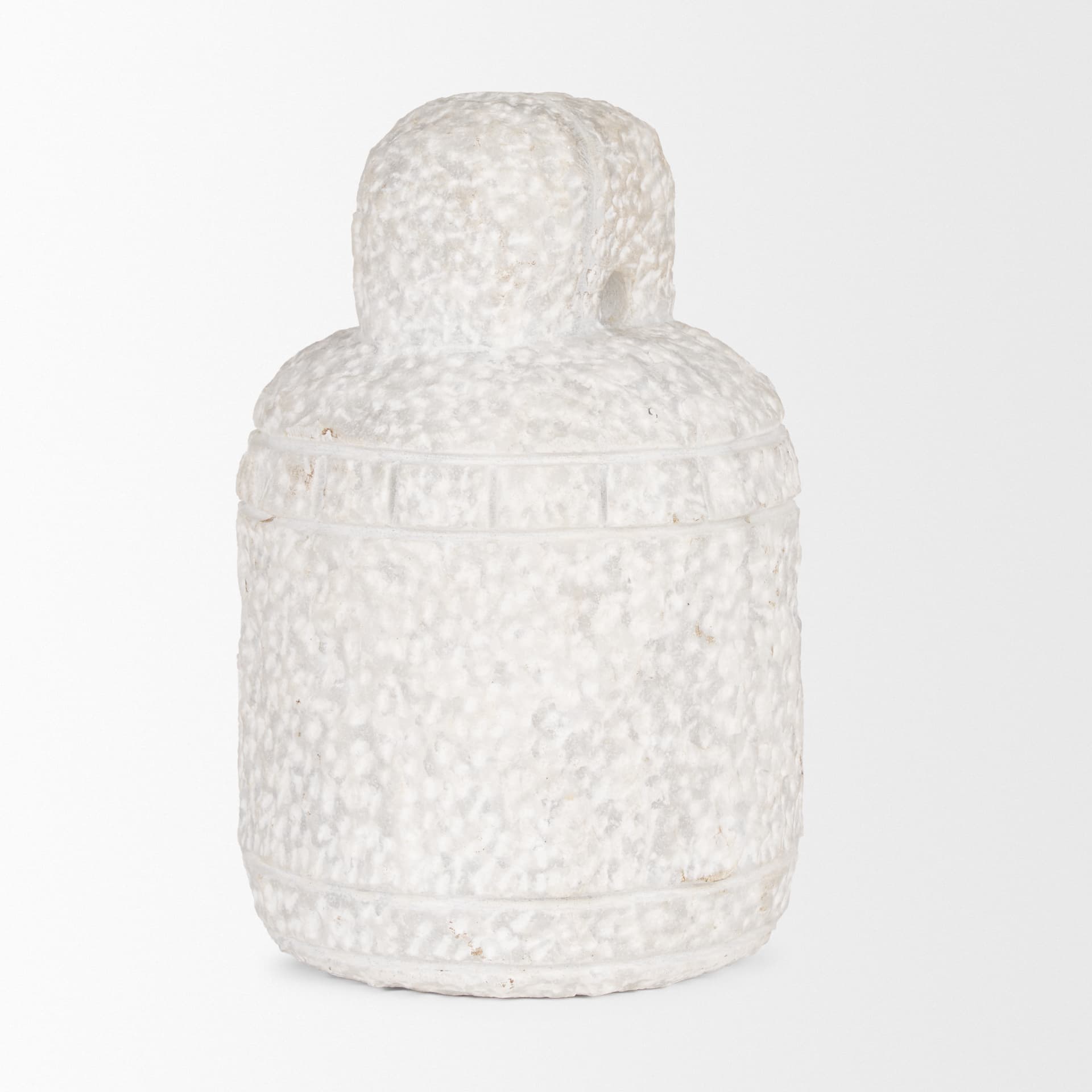 Irina Large White Marble Door Stopper — product photograph