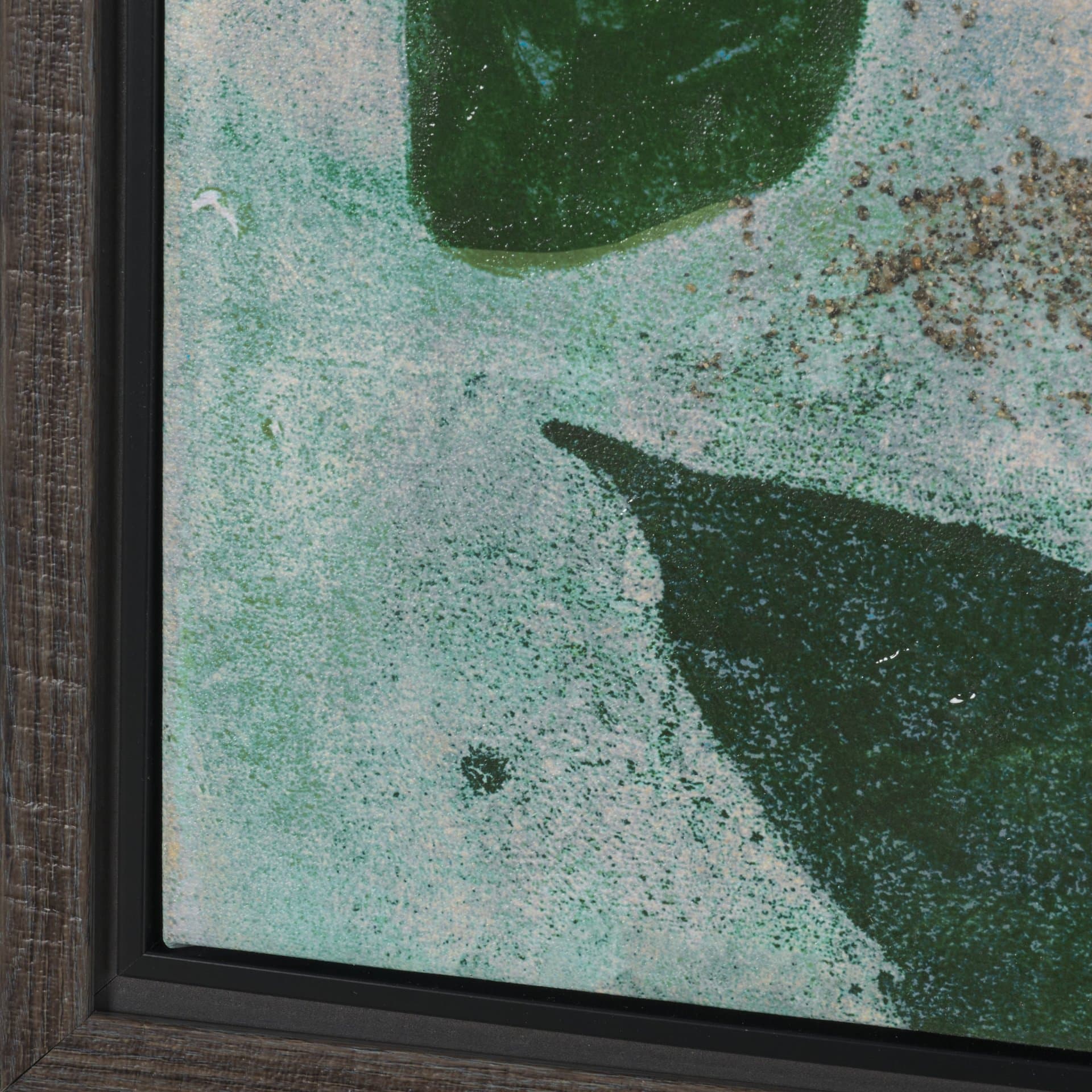 One of a Kind by Liz St. Andre Hand-Embellished Textured Framed Canvas Artwork — product photograph