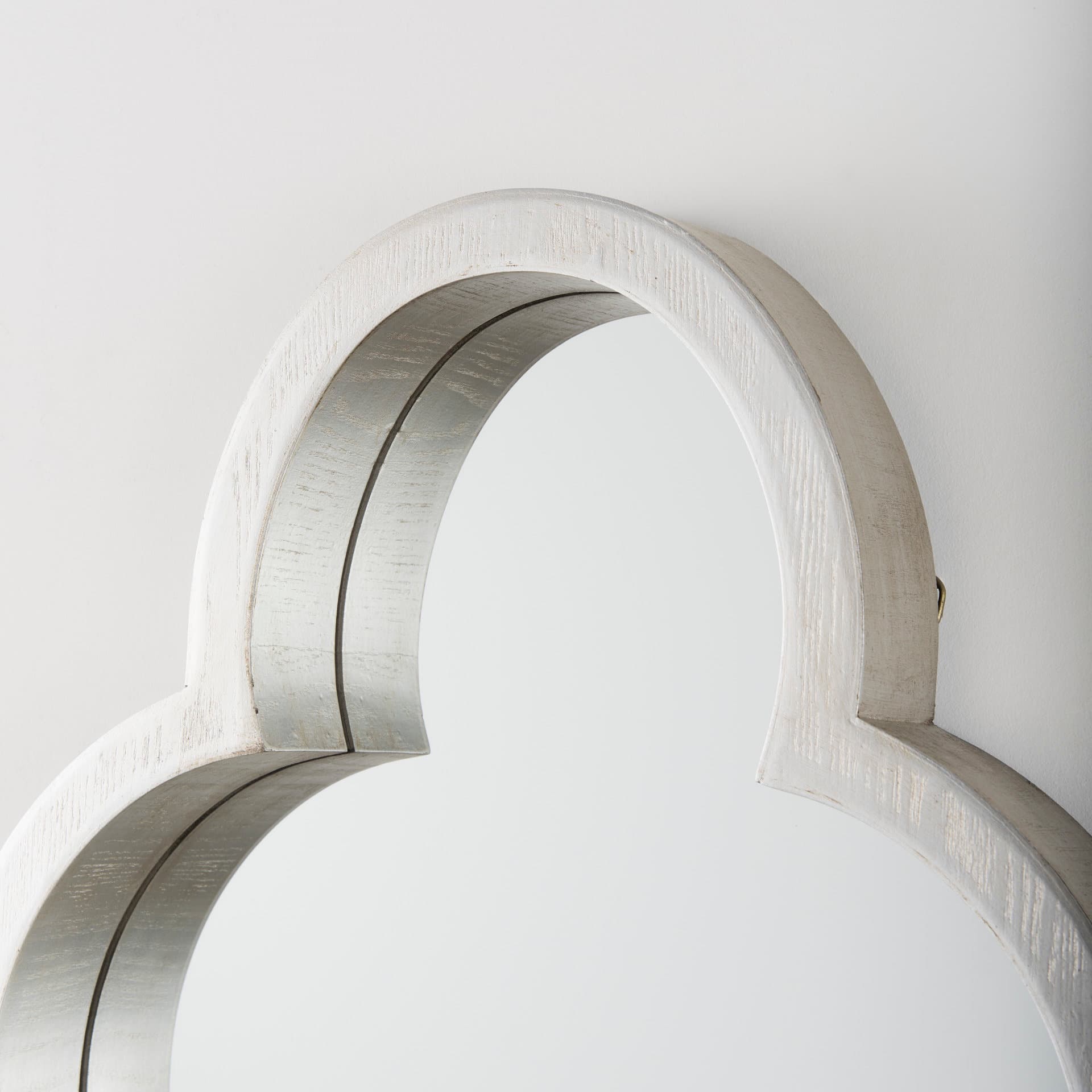 Geneva 23x34 Silver Wood Frame Mirror — product photograph