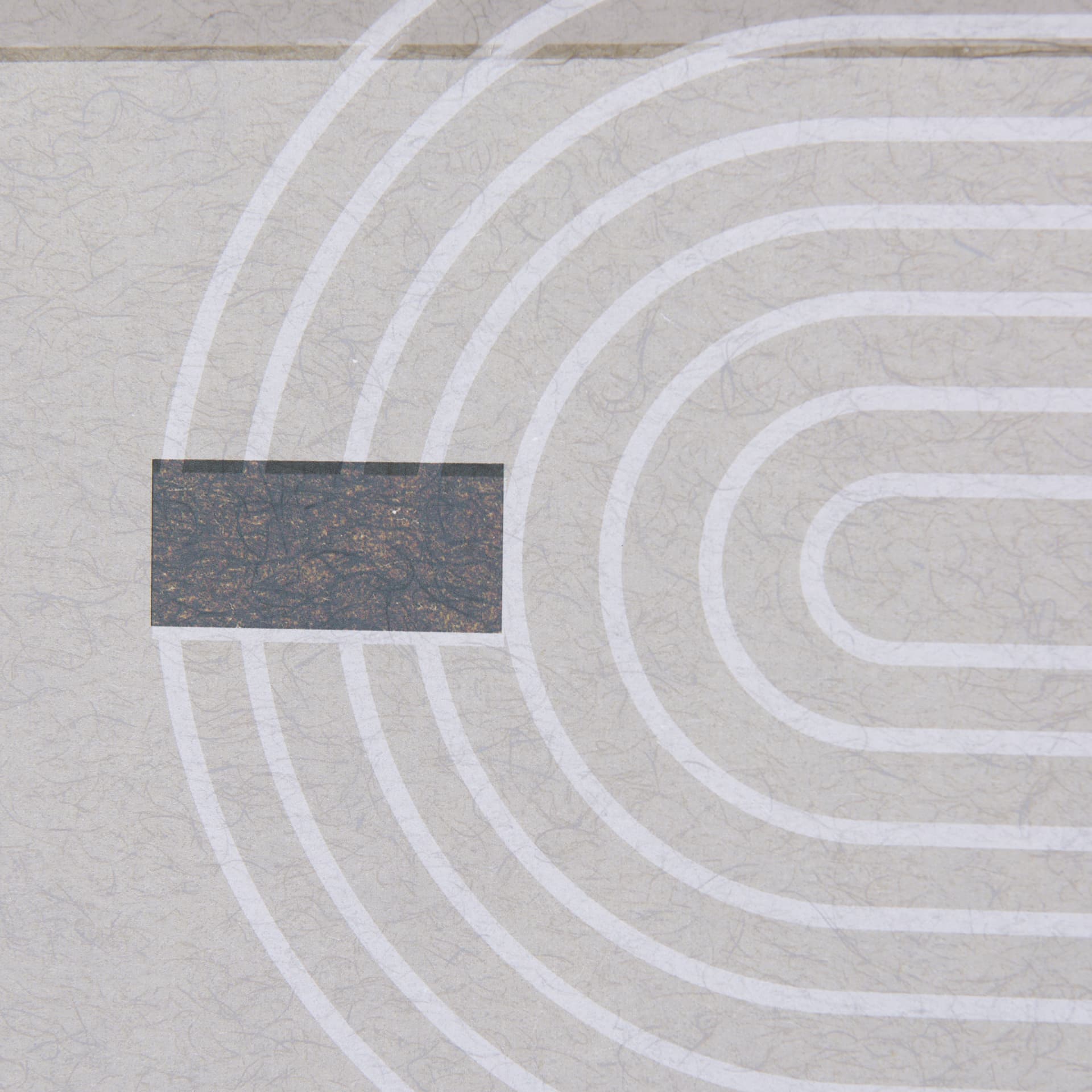 Balance III by Mercana Studio a Hand Embellished Textured Framed Art Print Matted under Glass — product photograph