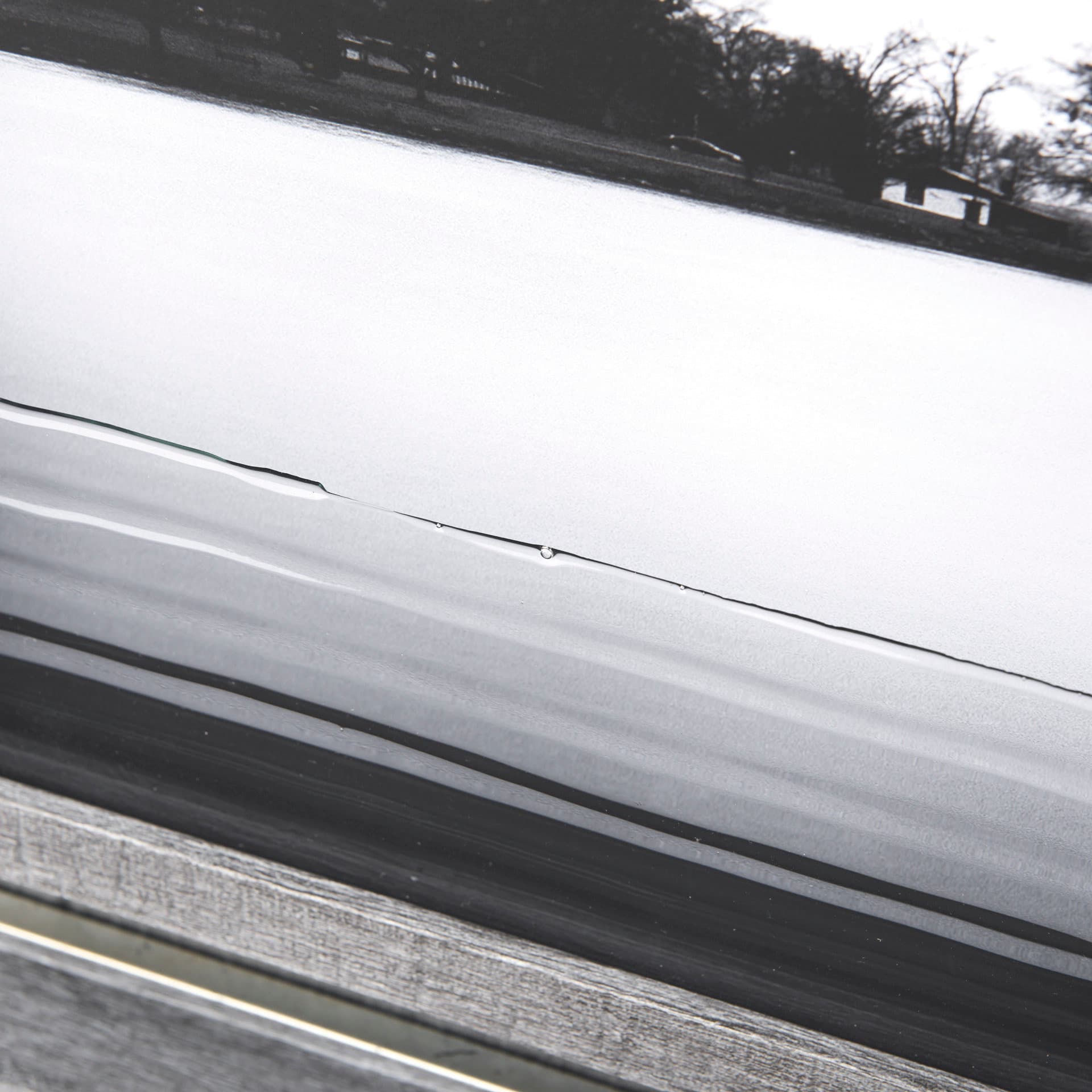 Calm by D Burt a Hand Embellished Textured Framed Photo Art Print Matted under Glass — product photograph