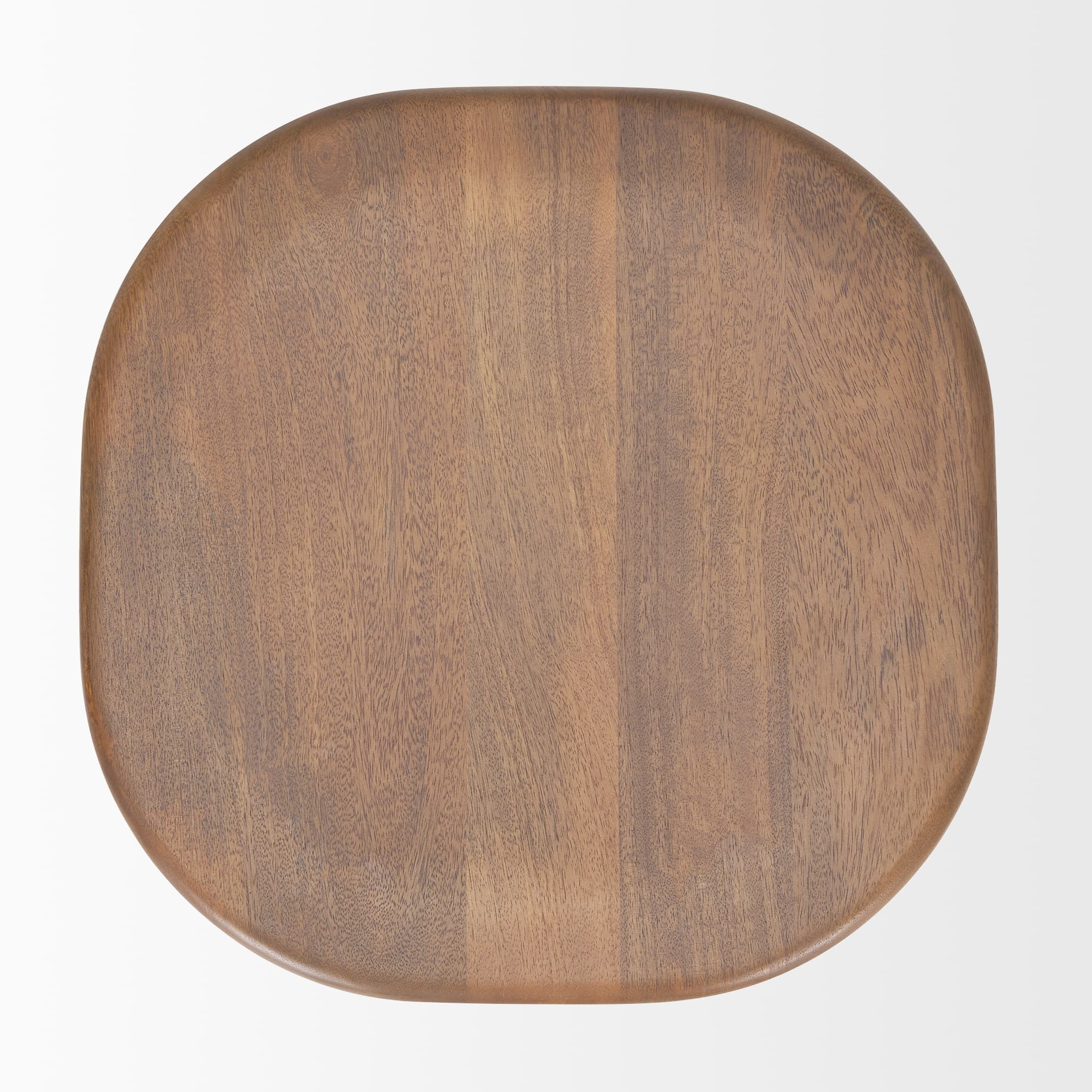 Ernest Backless 30in Seat Bar Stool | Medium Brown — product photograph