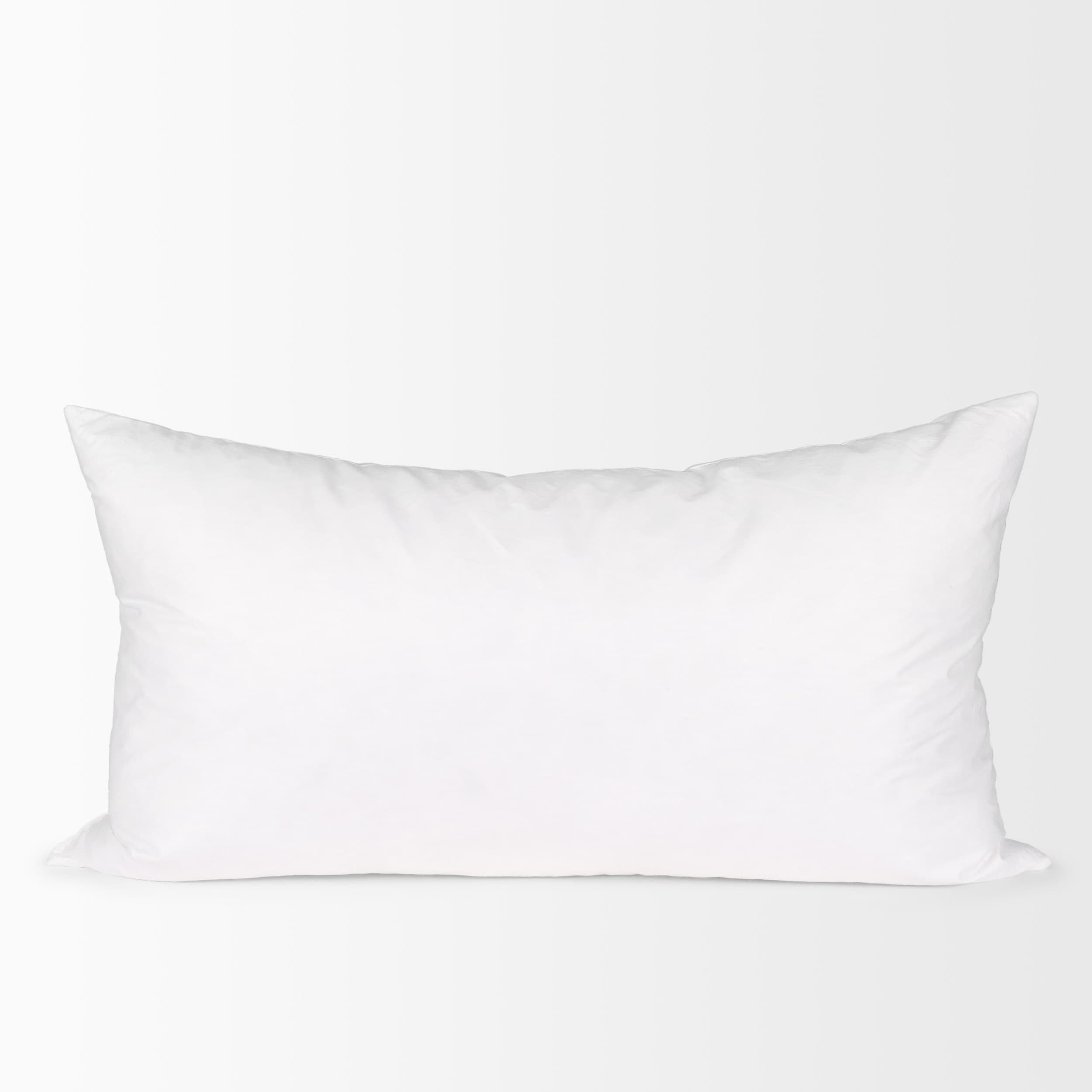 Down Fill Pillow Insert 16 x 28 — product photograph