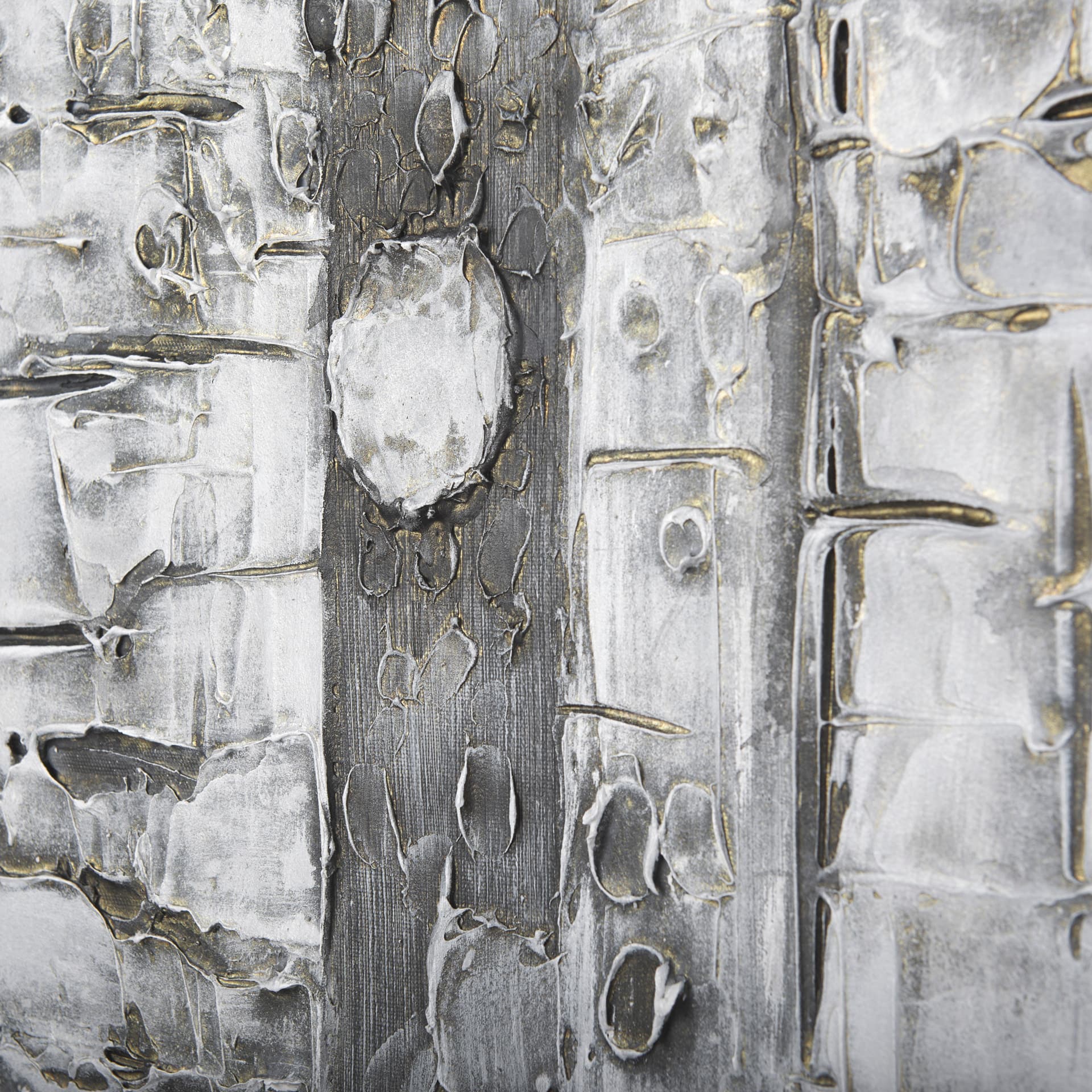 Birch Trees by Studio M a Hand Embellished Gallery-Wrapped Canvas Print — product photograph