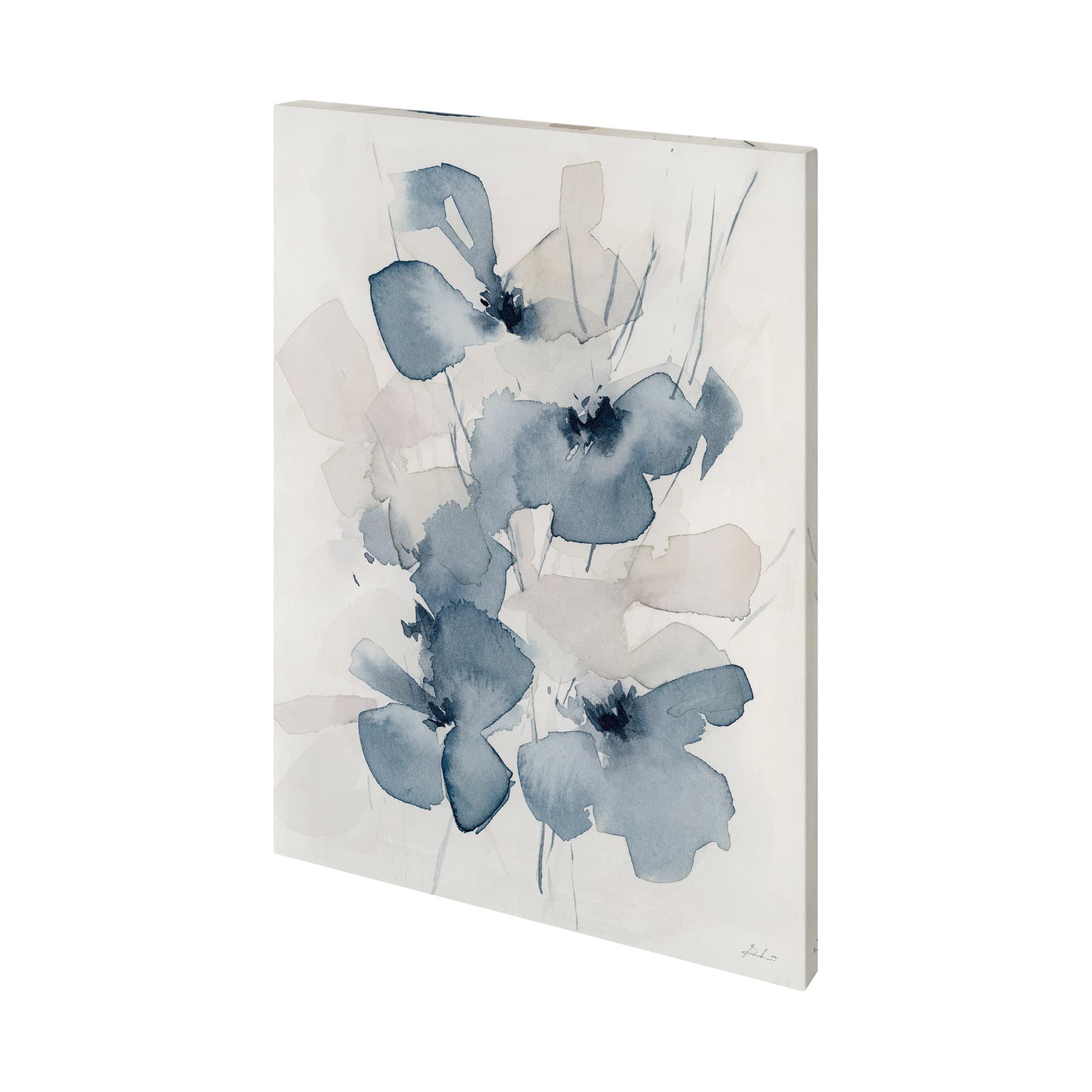 Aubretia II by Mercana Studio a Hand Embellished Textured Canvas — product photograph