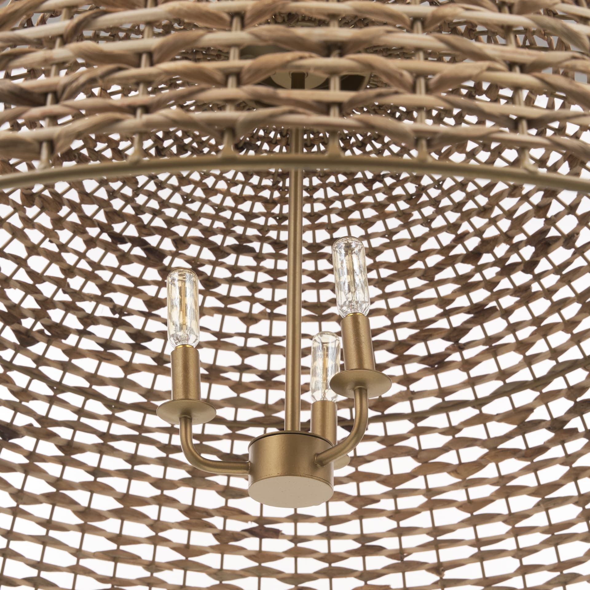 Sana Extra Large Watergrass Pendant Light — product photograph