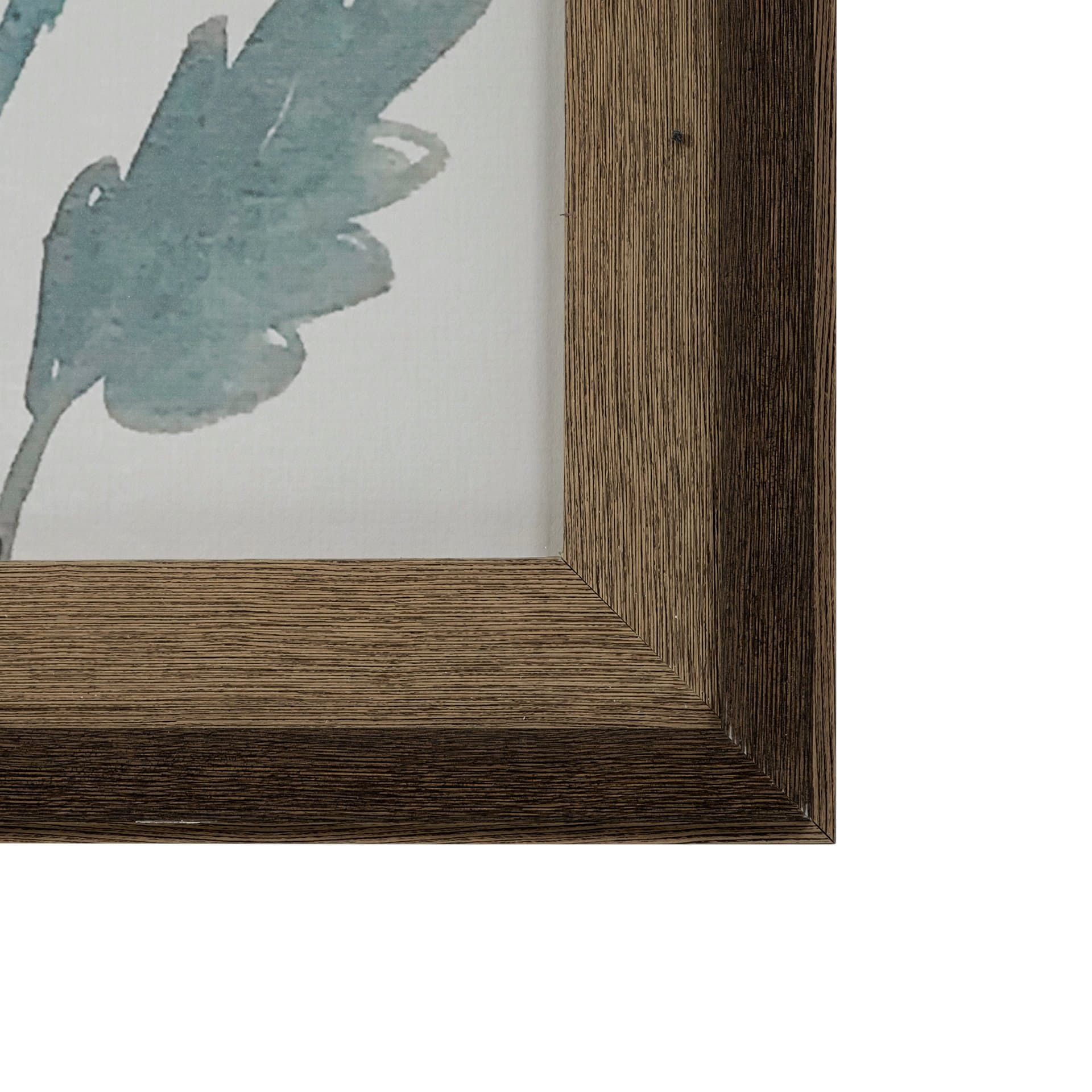 Quiet Marvels by Maya Woods a Hand Embellished Textured Framed Art Print Matted under Glass — product photograph