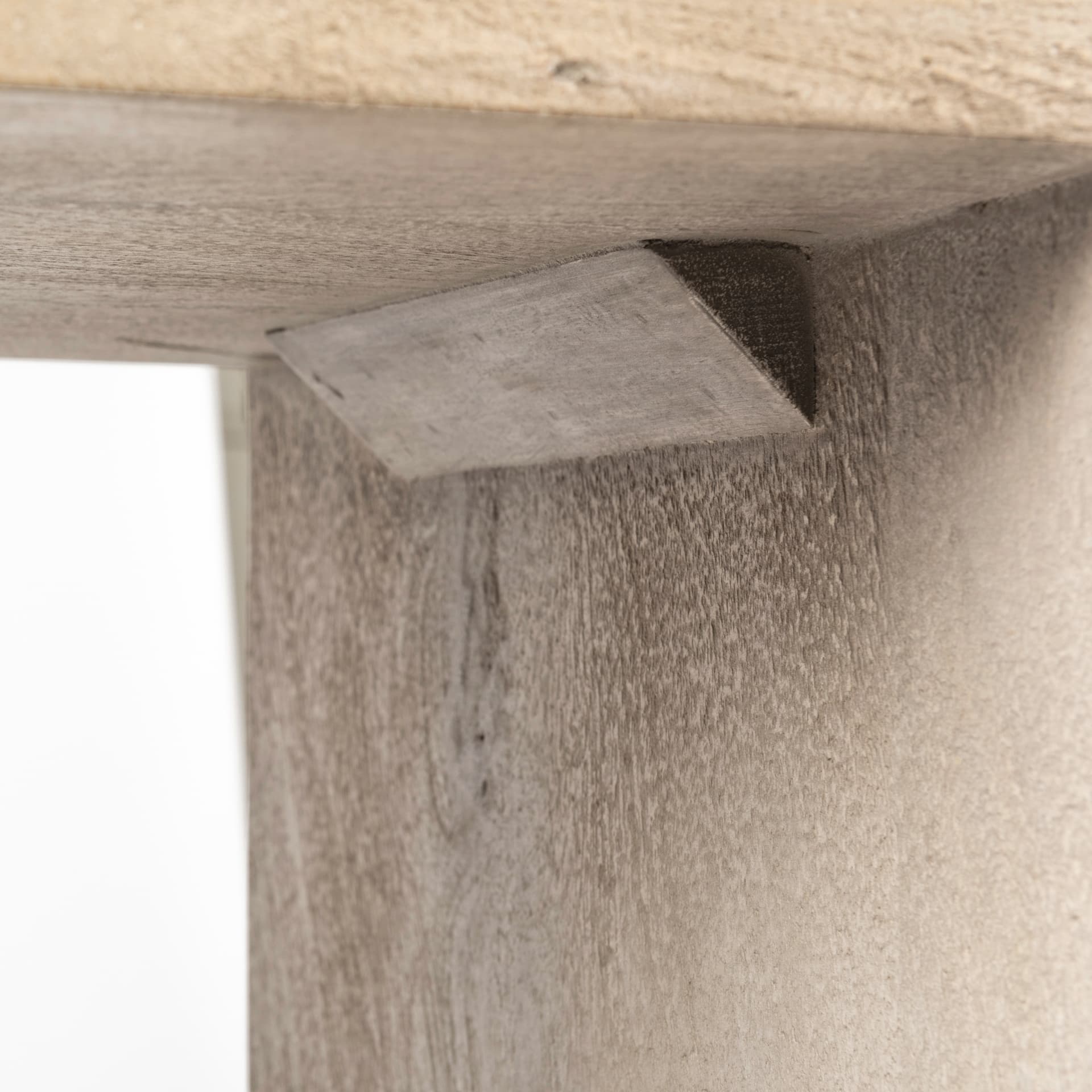 Aida Backless 30in Seat Bar Stool | Light Gray — product photograph