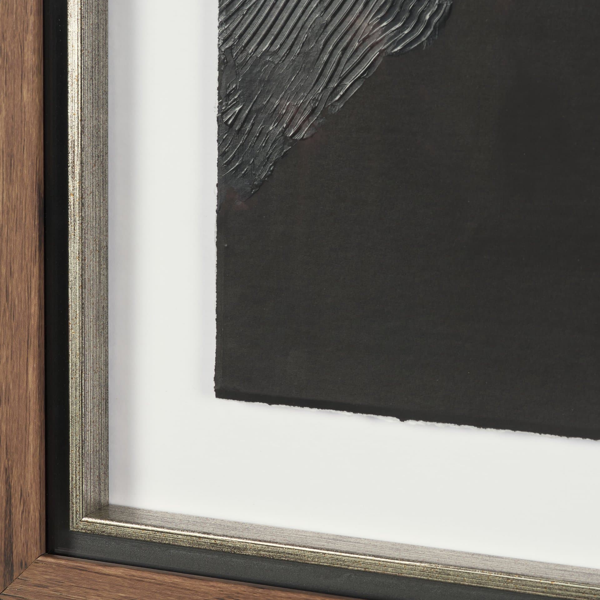Purple Sea Urchins by Nathan Larson a Hand Embellished Framed Photo Art Print Matted under Glass — product photograph