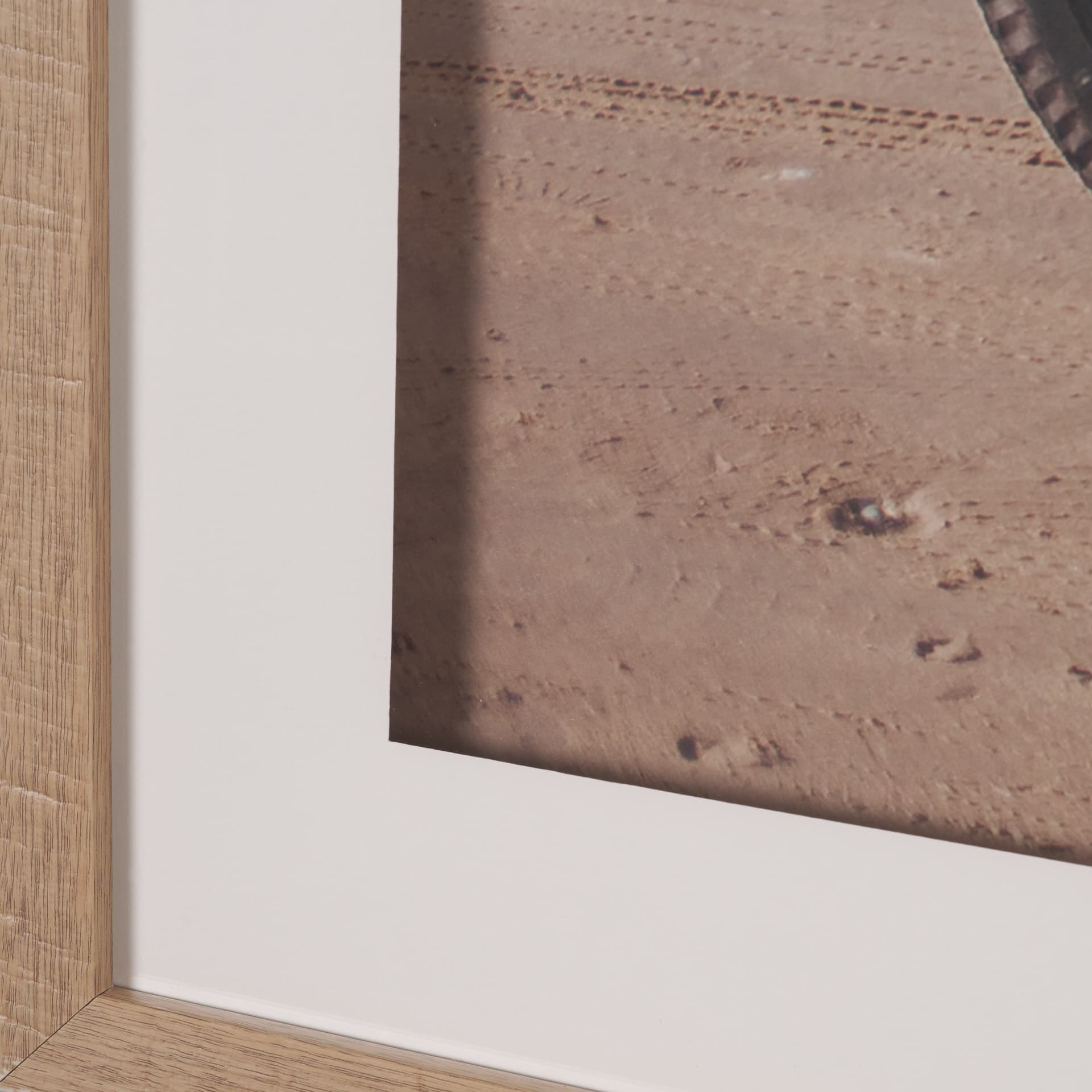 Retro Racing - Automobile by Ben Wood a Framed Photo Art Print Matted under Glass — product photograph
