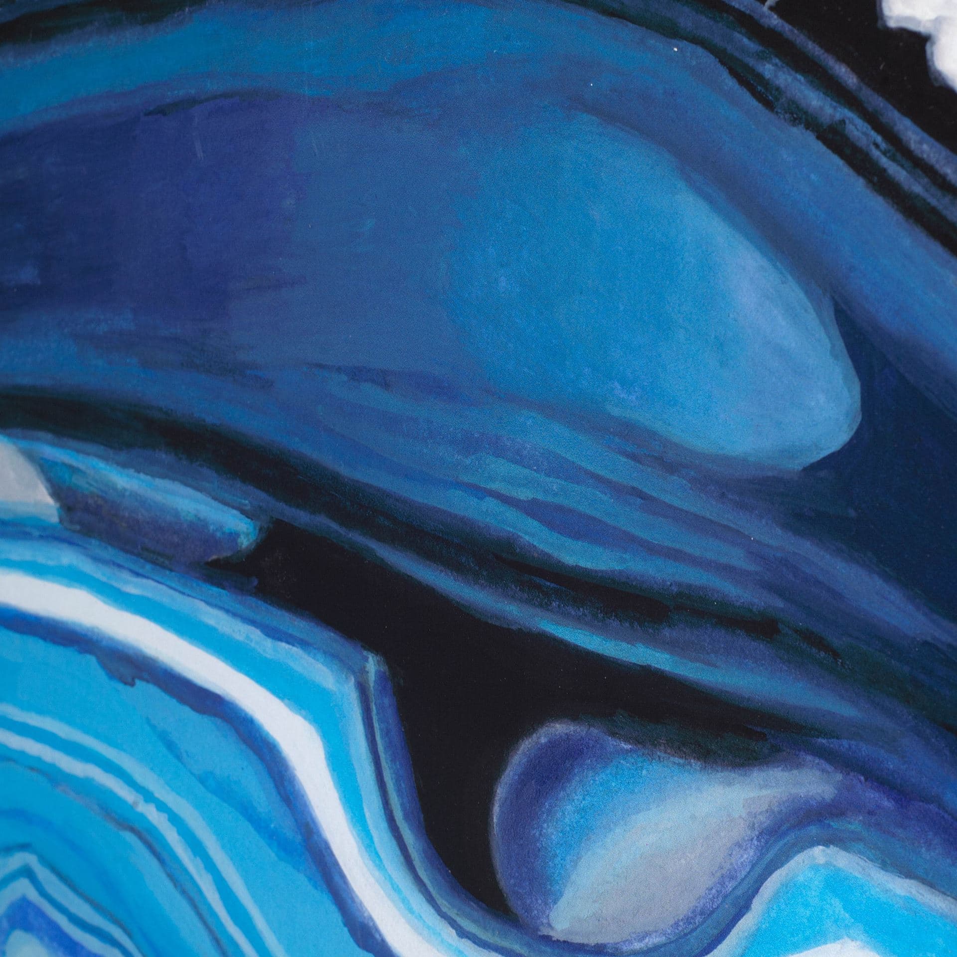 Agate Studies I by Naomi McCavitt a Framed Art Print Matted under Glass — product photograph